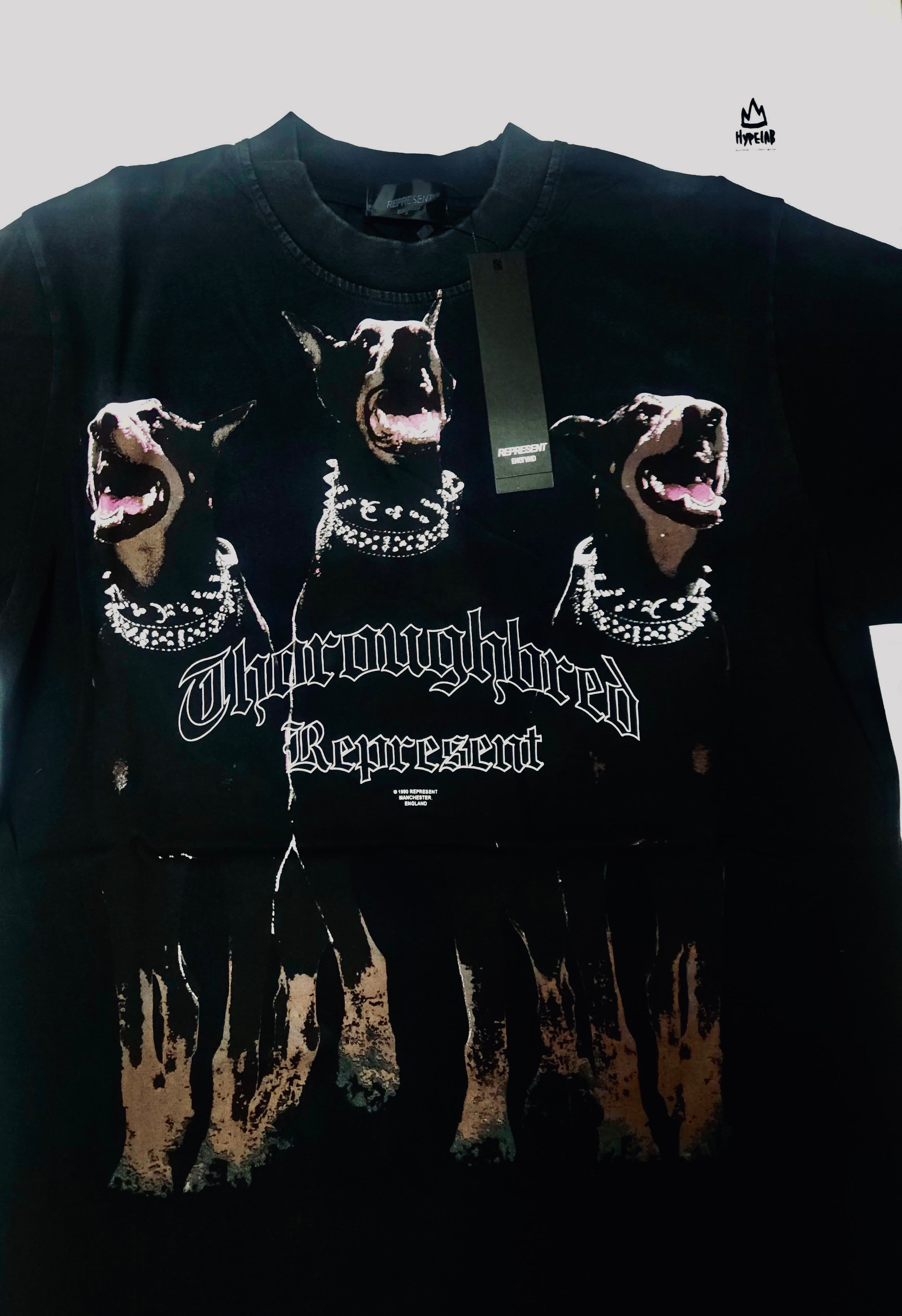 REPRESENT THOROUGHBRED T-SHIRT “BLACK”
