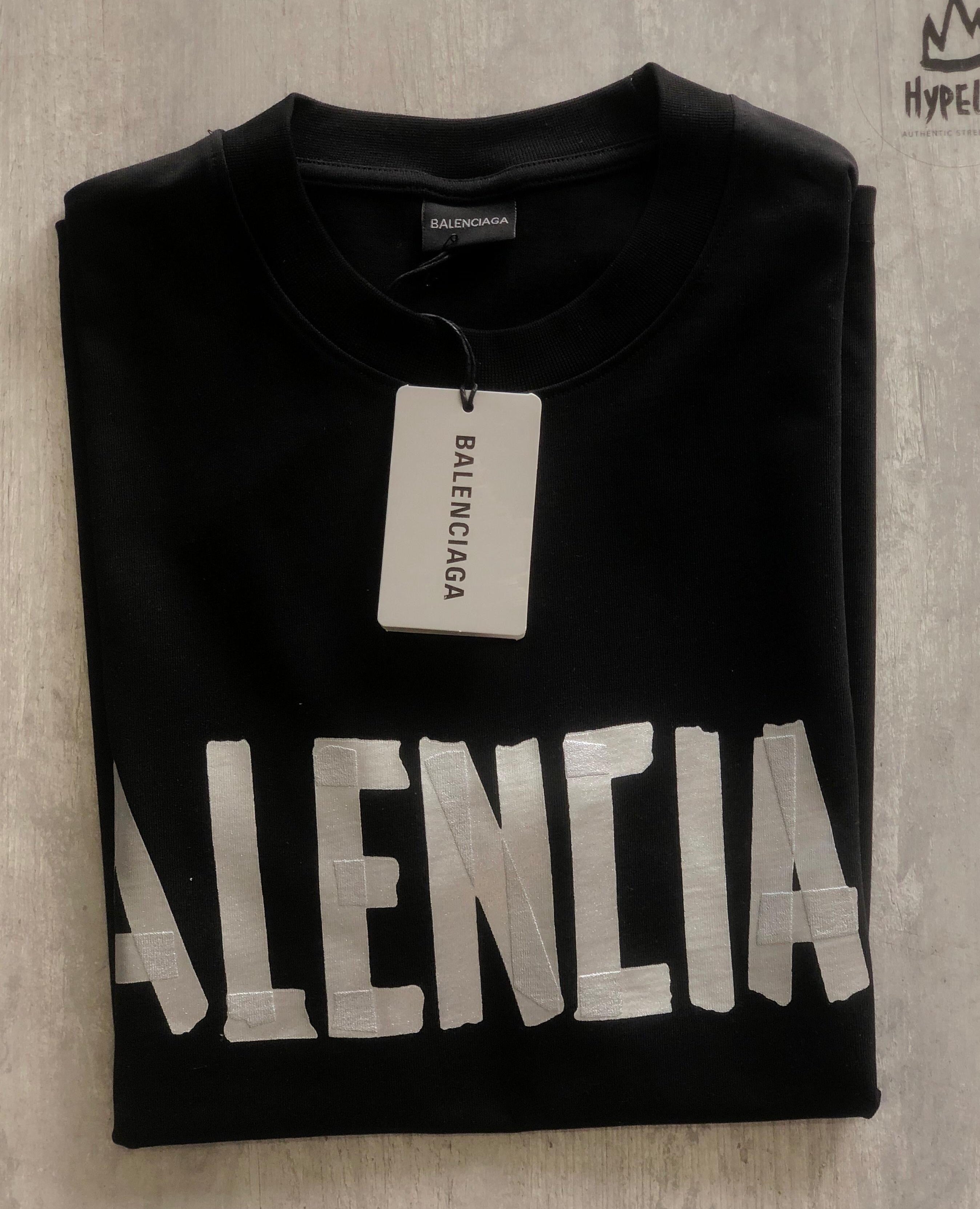 BALENCIAGA TAPE T-SHIRT “BLACK”