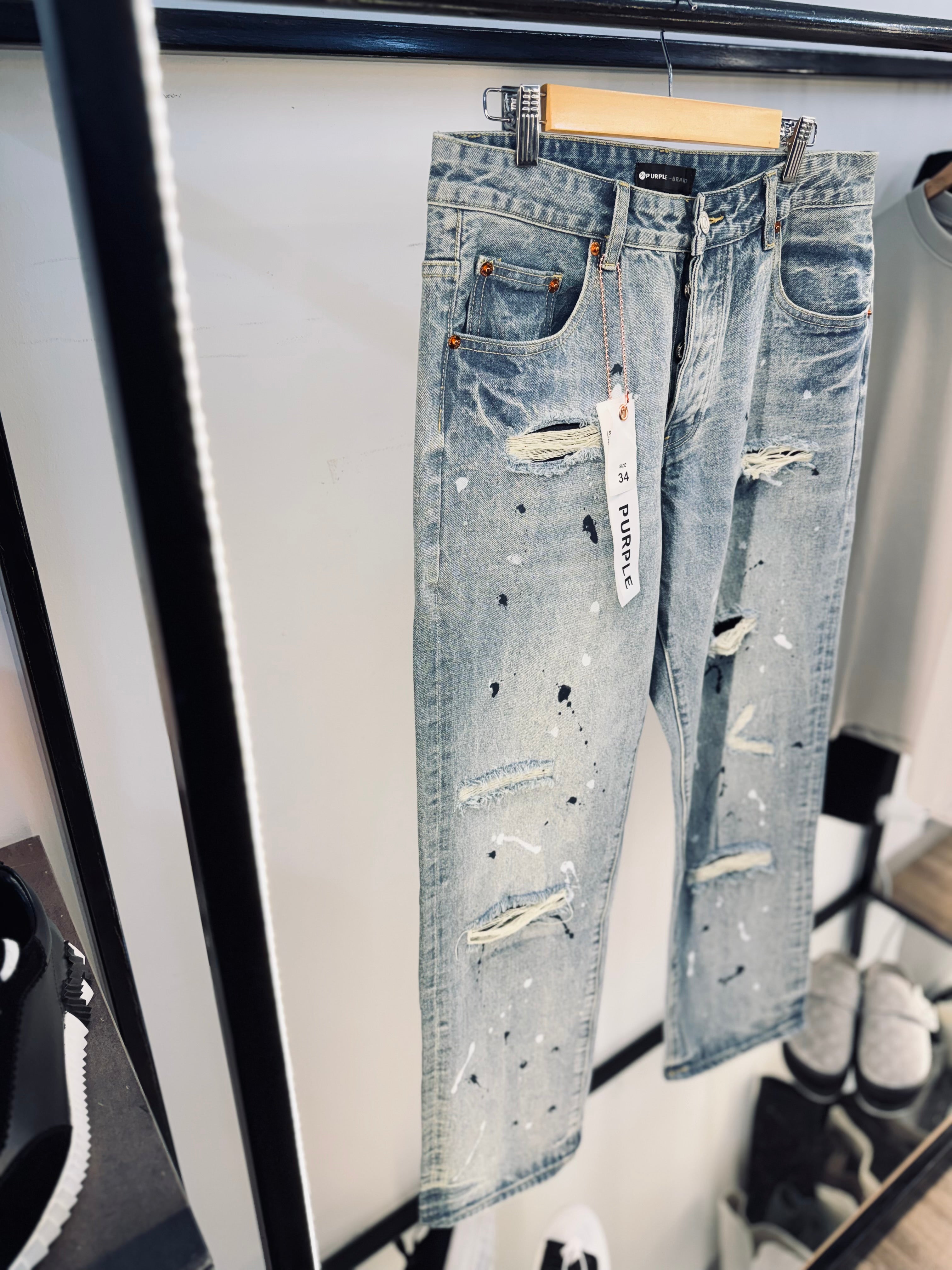 PURPLE BRAND BAGGY JEANS