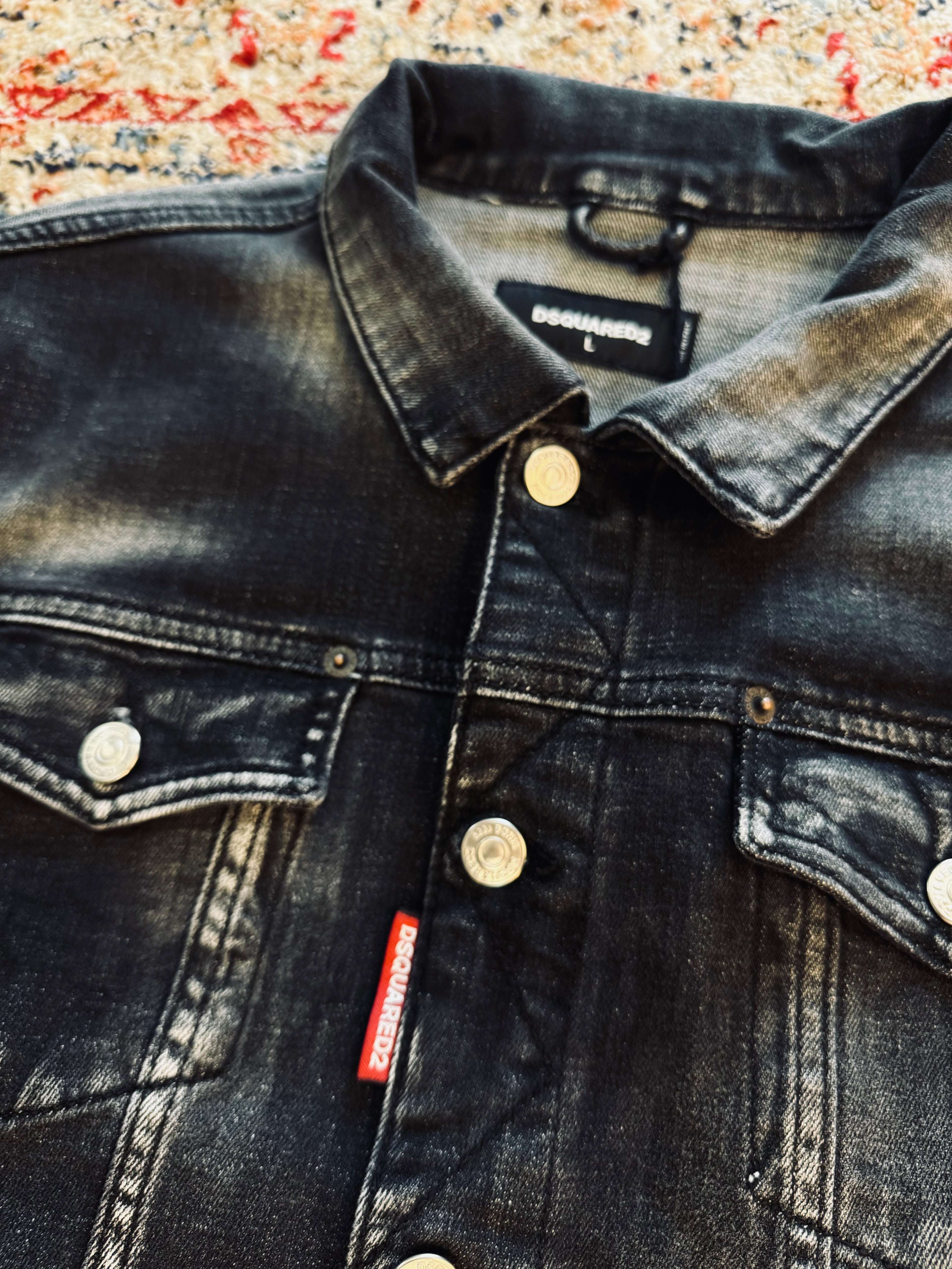 D-SQUARED2 DENIM JACKET “BLACK”