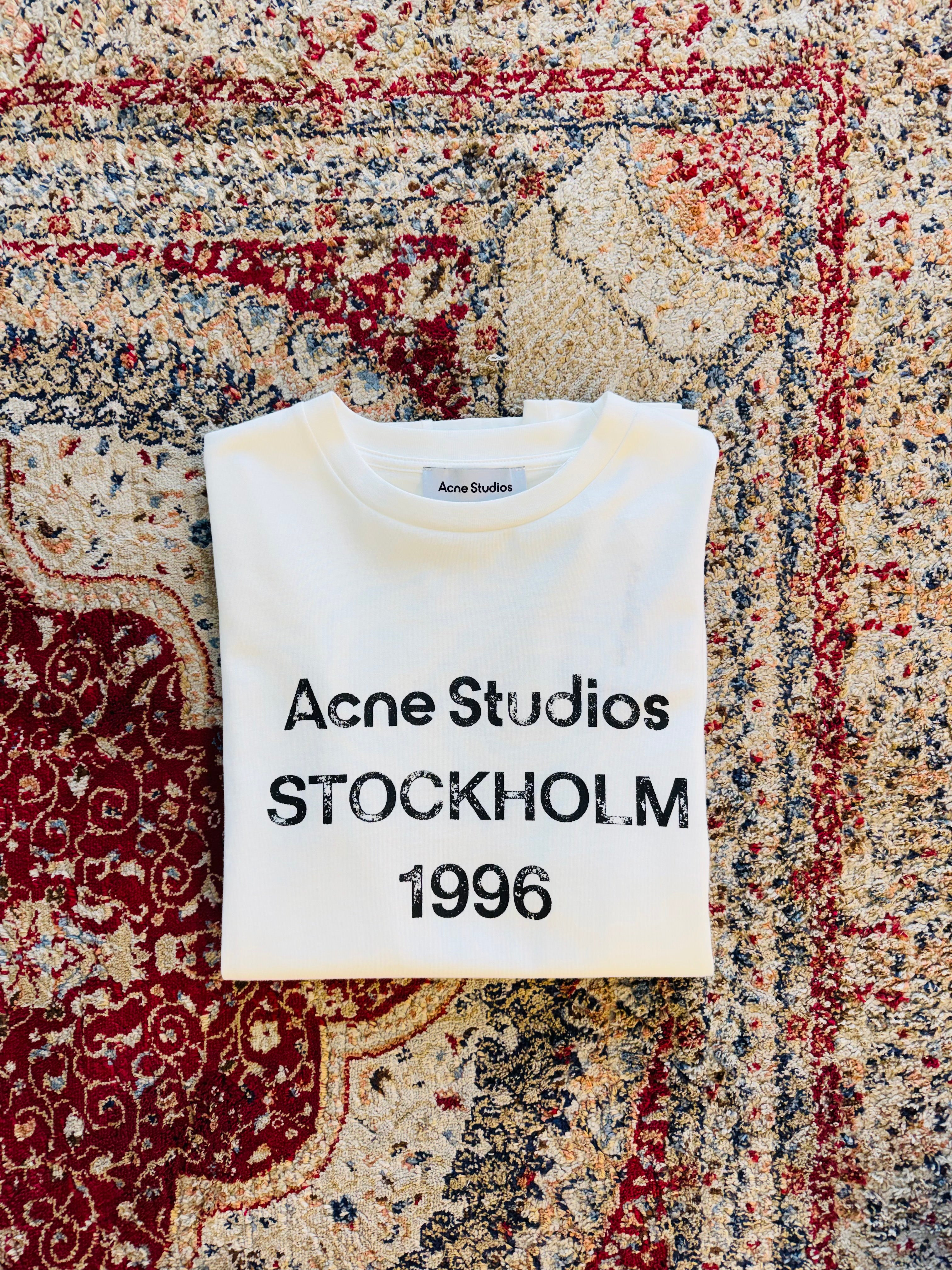 ACNE STUDIOS VINTAGE T-SHIRT "WHITE"