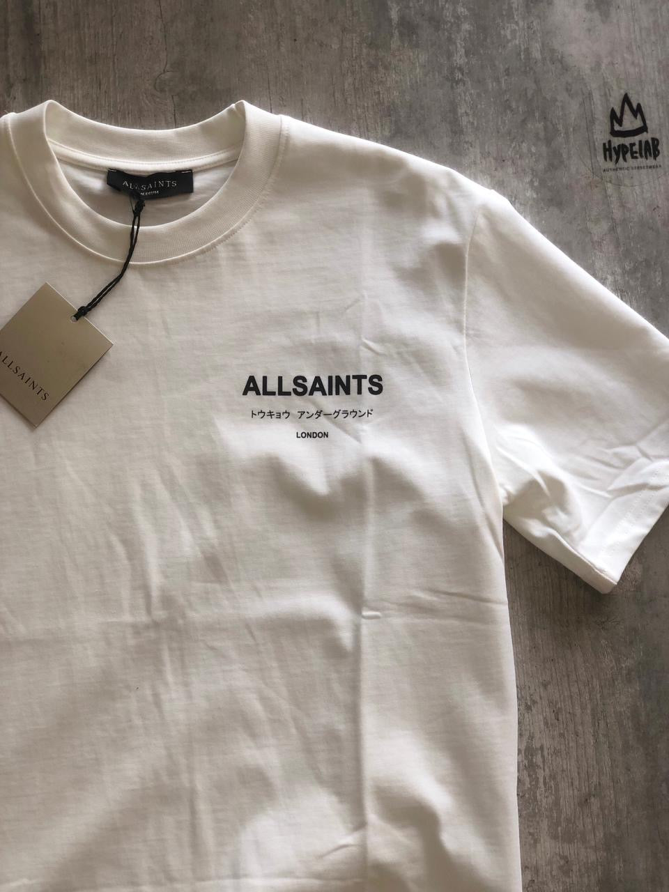 ALL SAINTS LOGO T-SHIRT “WHITE”