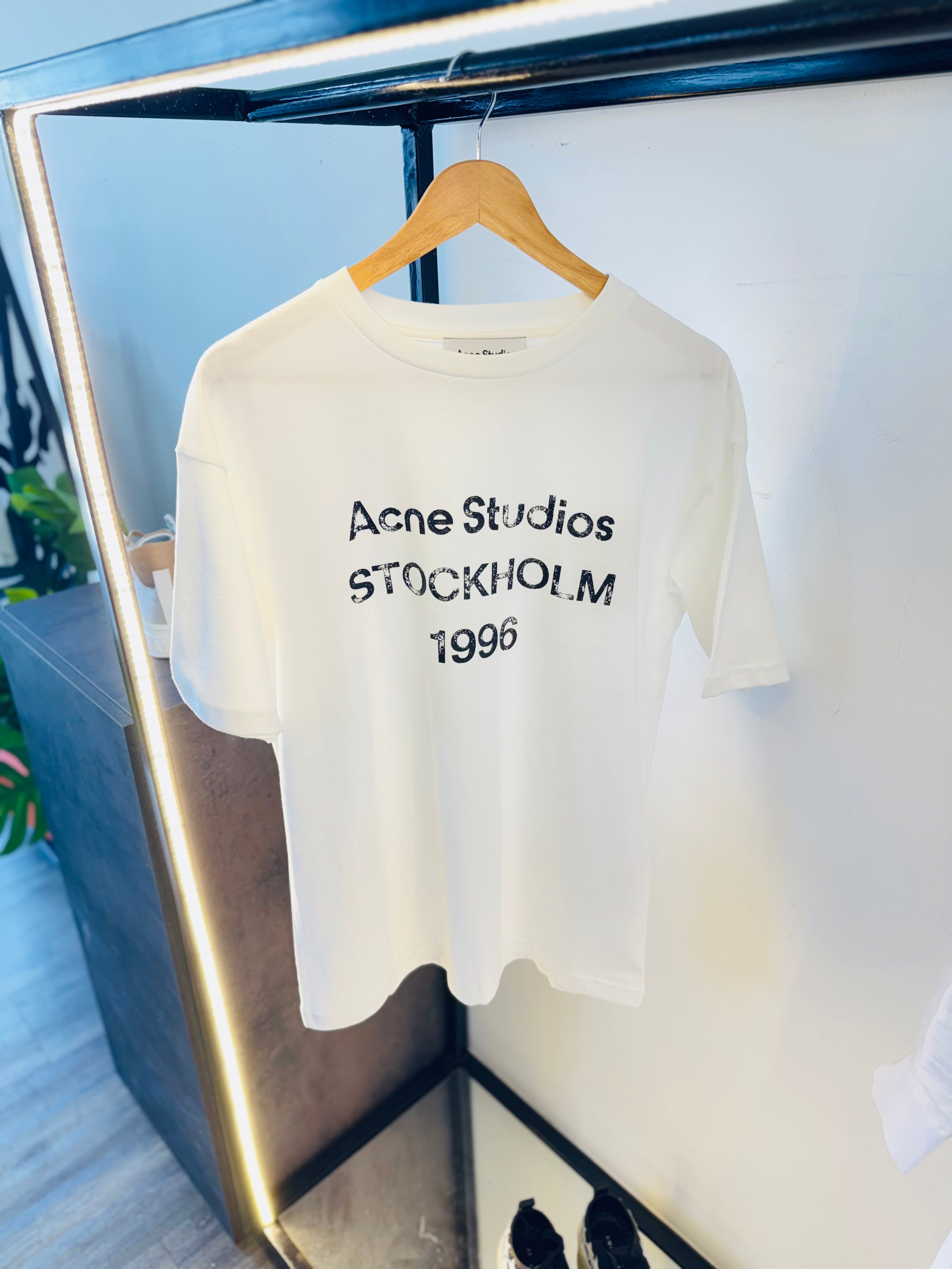 ACNE STUDIOS VINTAGE T-SHIRT "WHITE"
