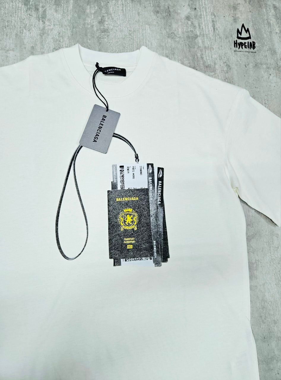 BALENCIAGA AIRPORT T-SHIRT “WHITE”