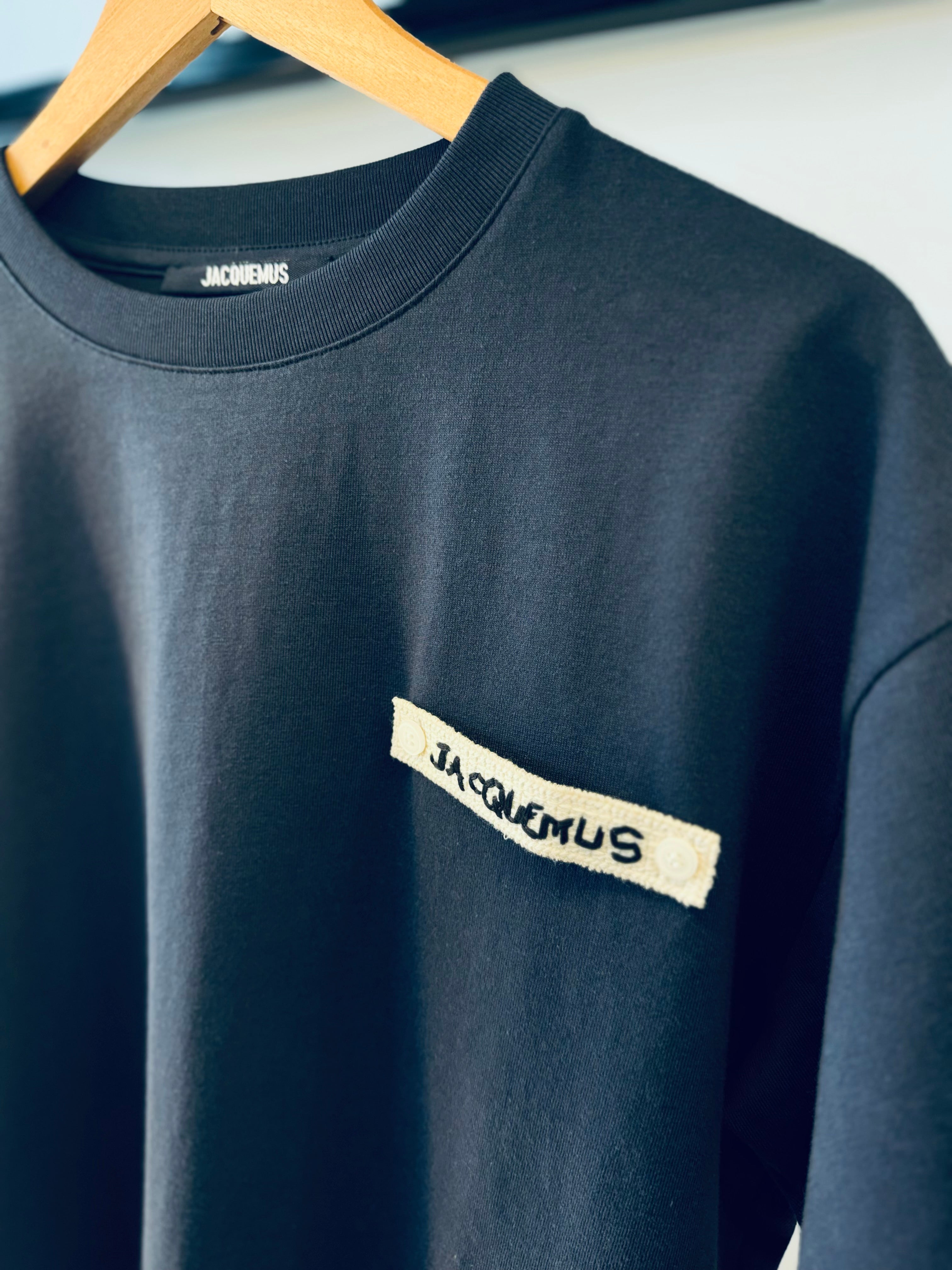 JACQUEMUS THE PLAGE T-SHIRT "NAVY BLUE"