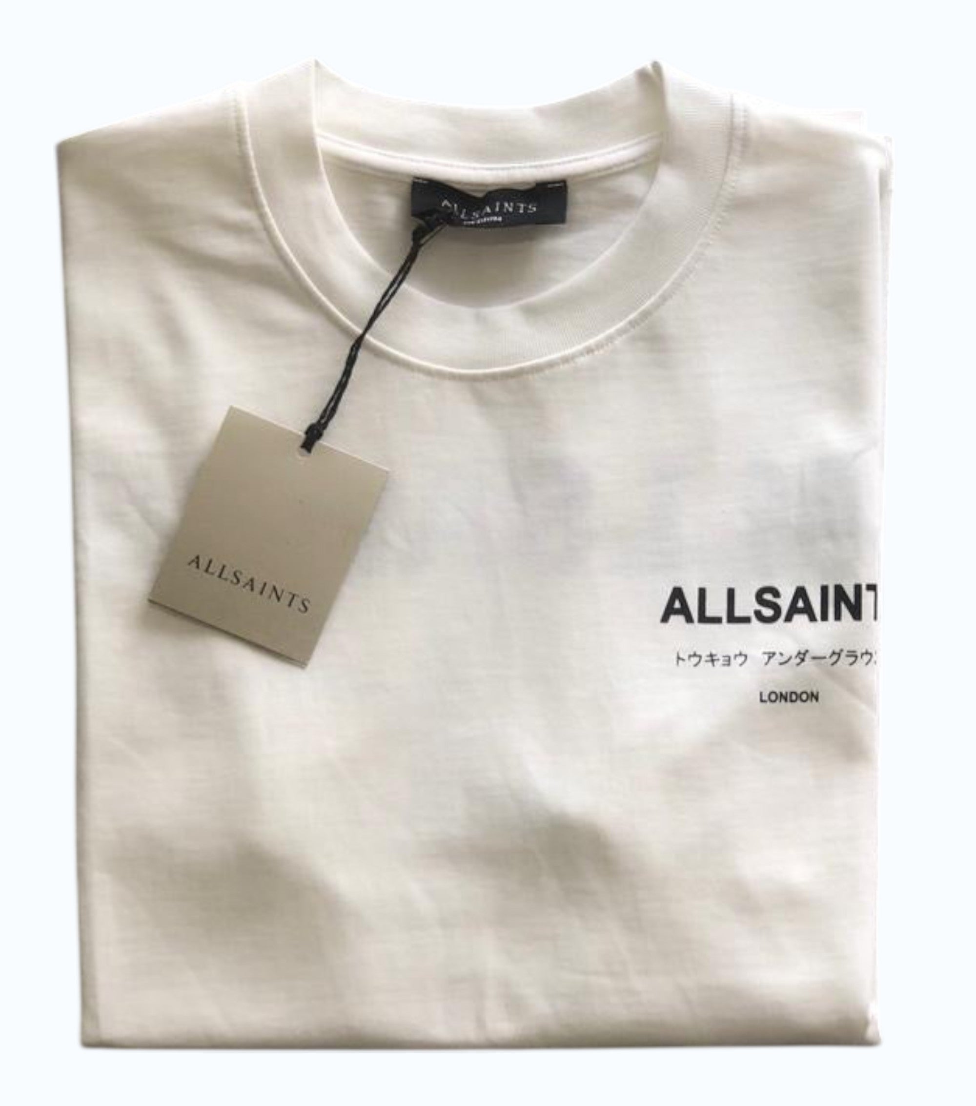 ALL SAINTS LOGO T-SHIRT “WHITE”