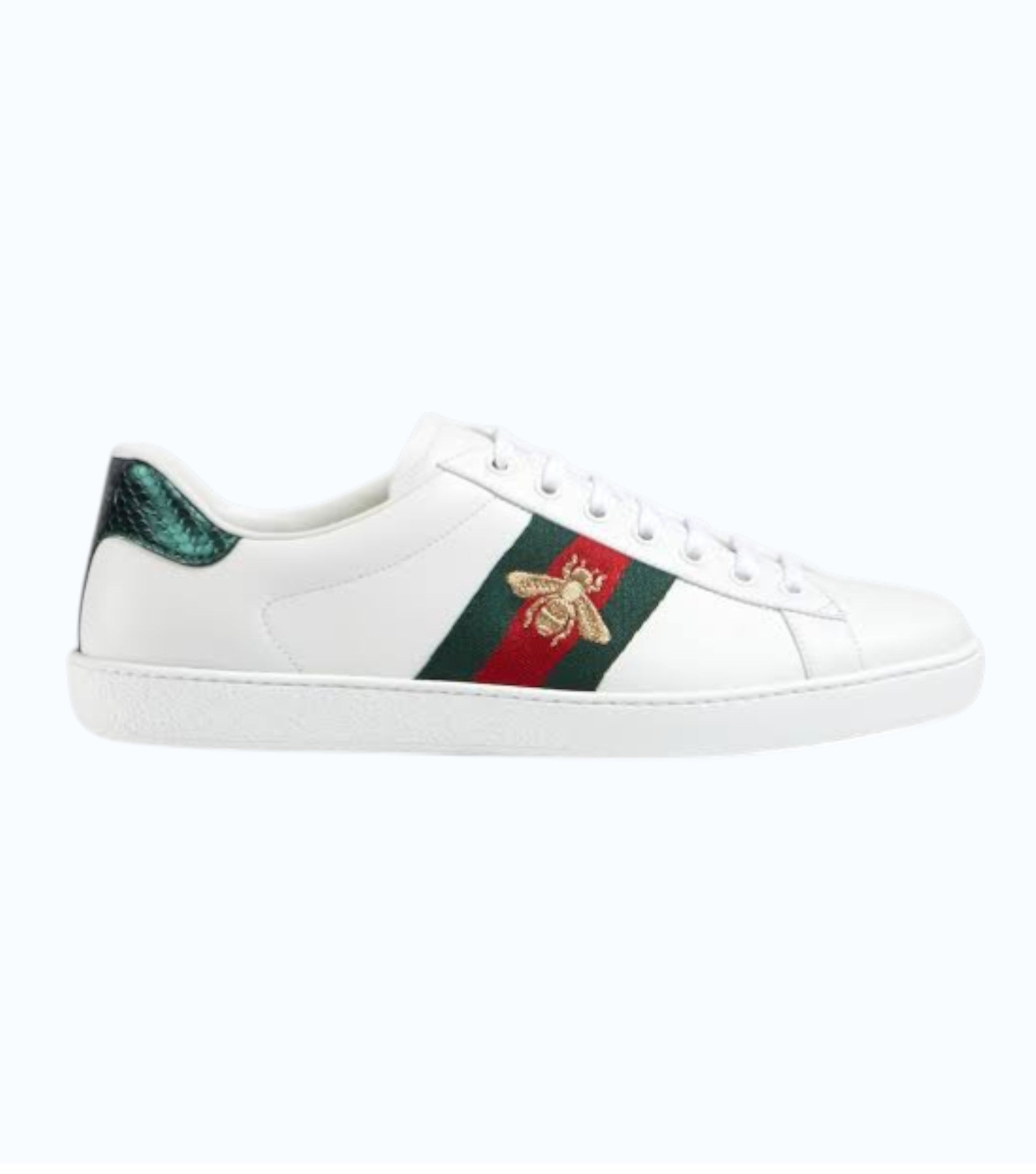 GUCCI ACE LEATHER SNEAKER “WHITE”