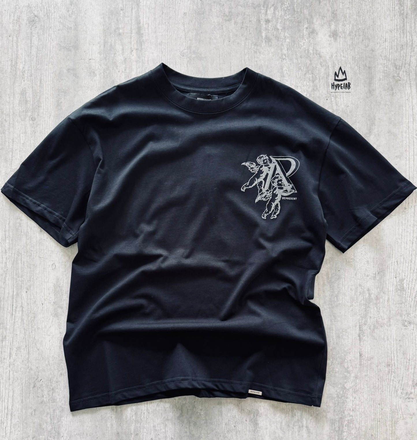 REPRESENT ANGEL OF THE CLUB T-SHIRT “BLACK”