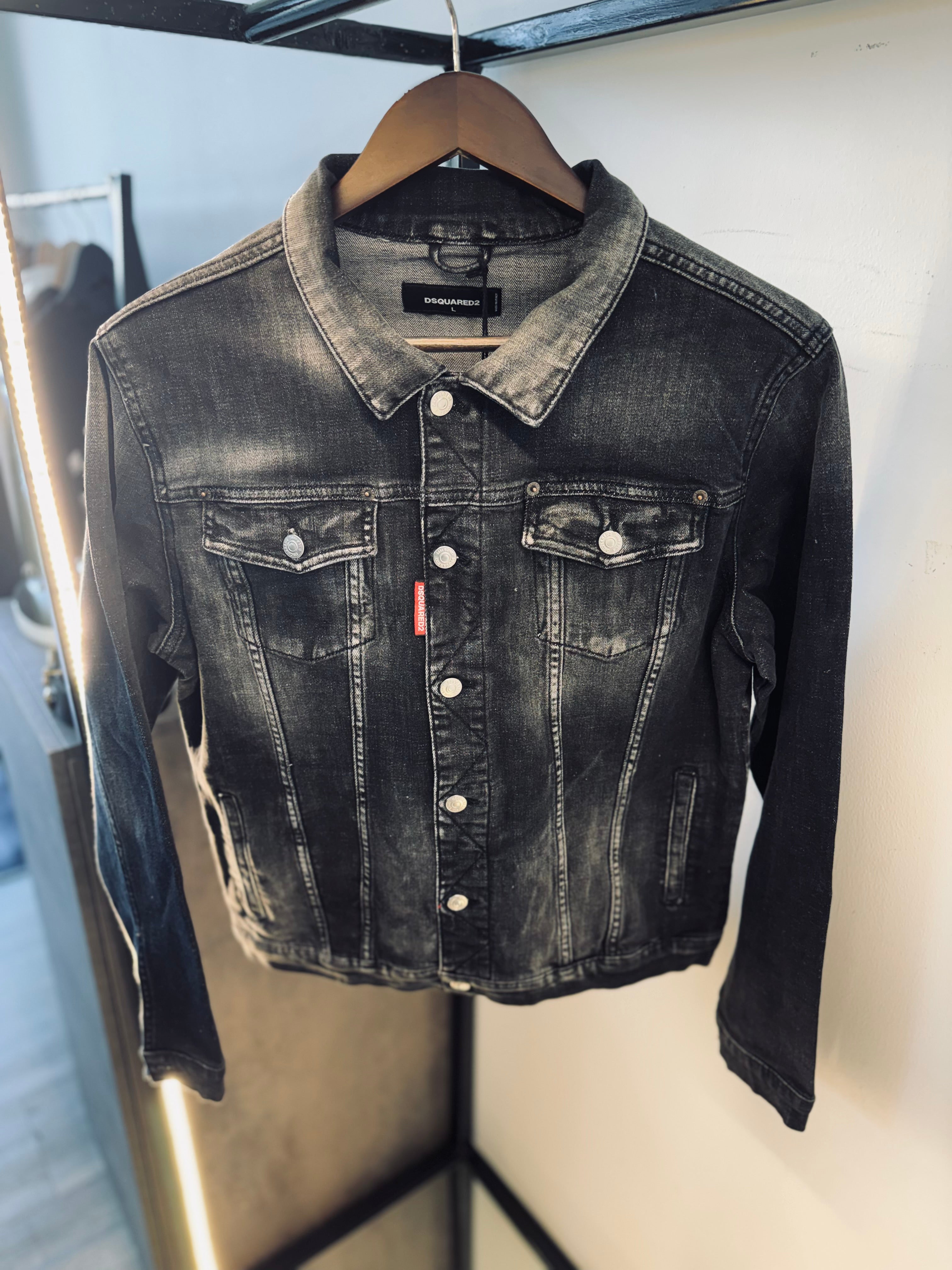 D-SQUARED2 DENIM JACKET “BLACK”