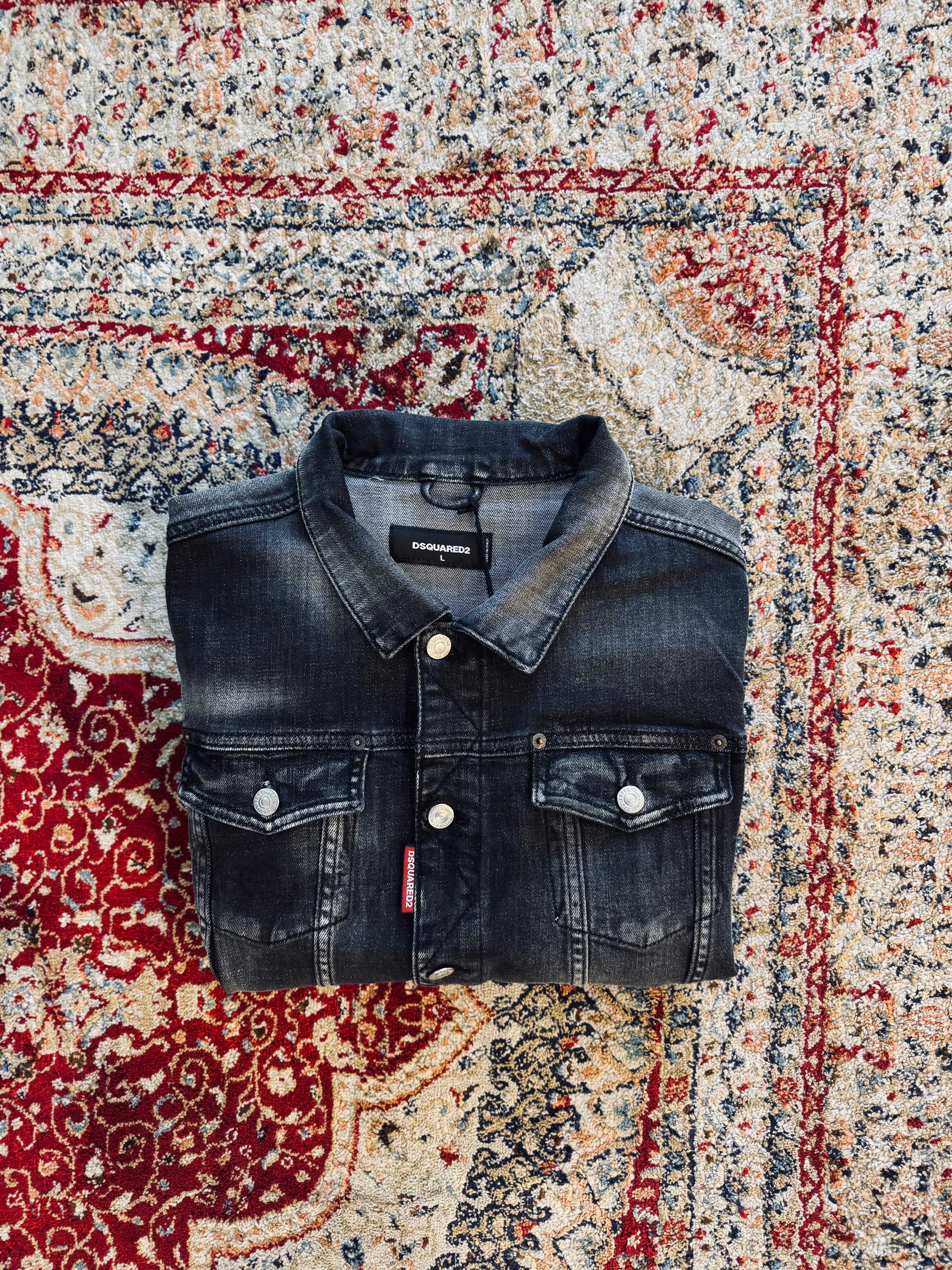 D-SQUARED2 DENIM JACKET “BLACK”