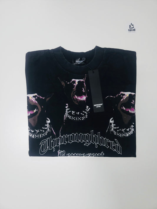 REPRESENT THOROUGHBRED T-SHIRT “BLACK”
