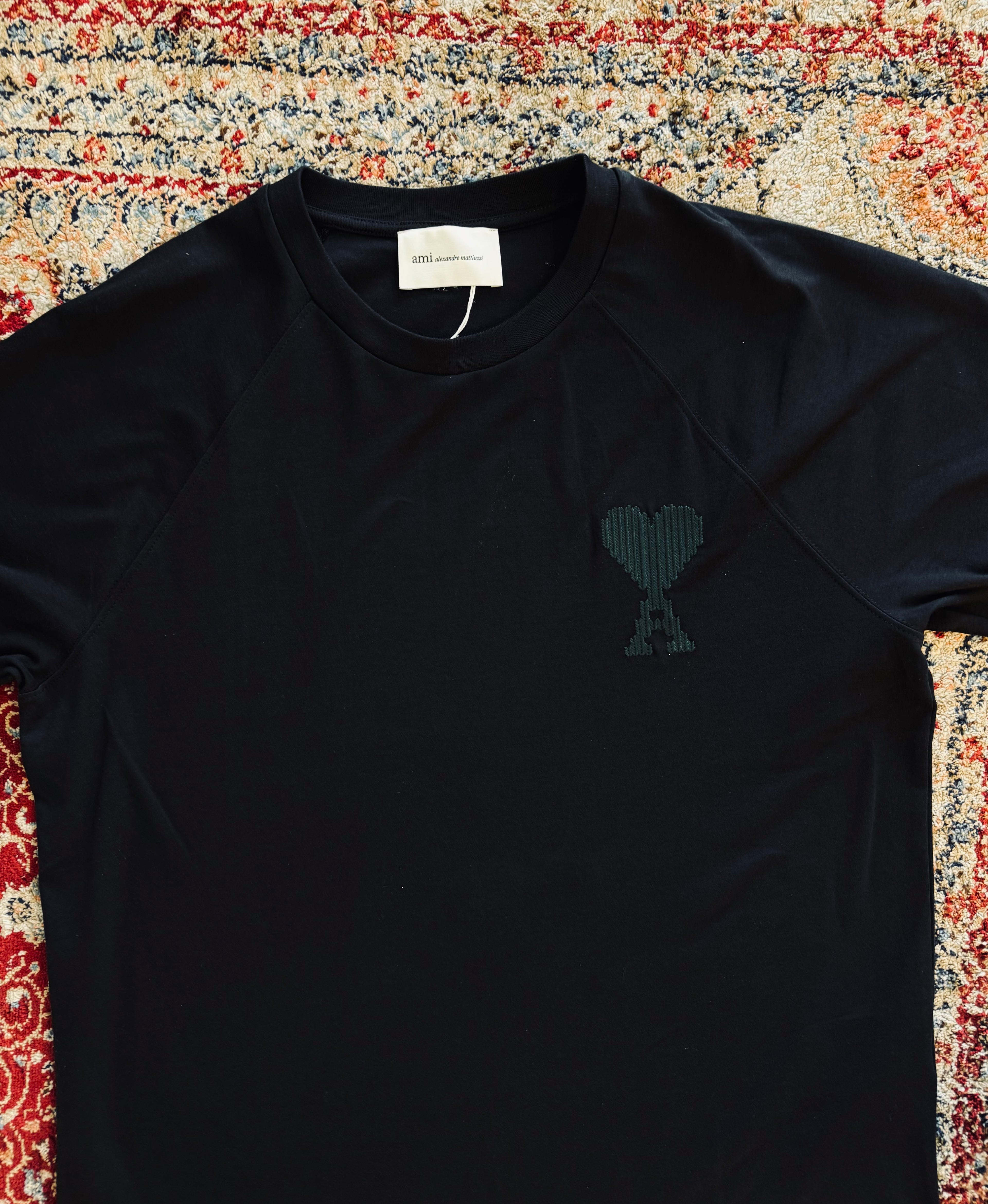 AMI PARIS OVERSIZED T-SHIRT "BLACK"