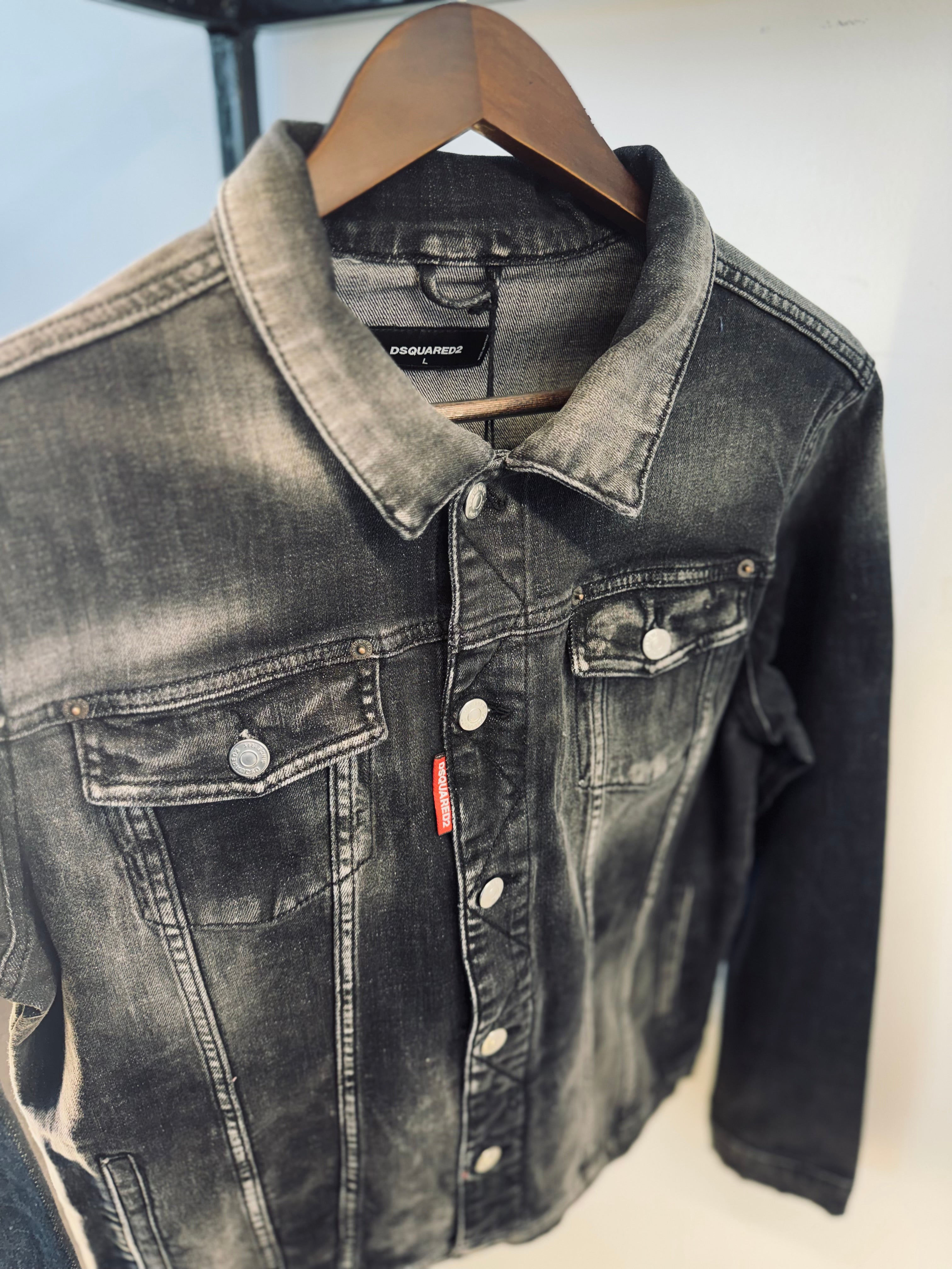 D-SQUARED2 DENIM JACKET “BLACK”