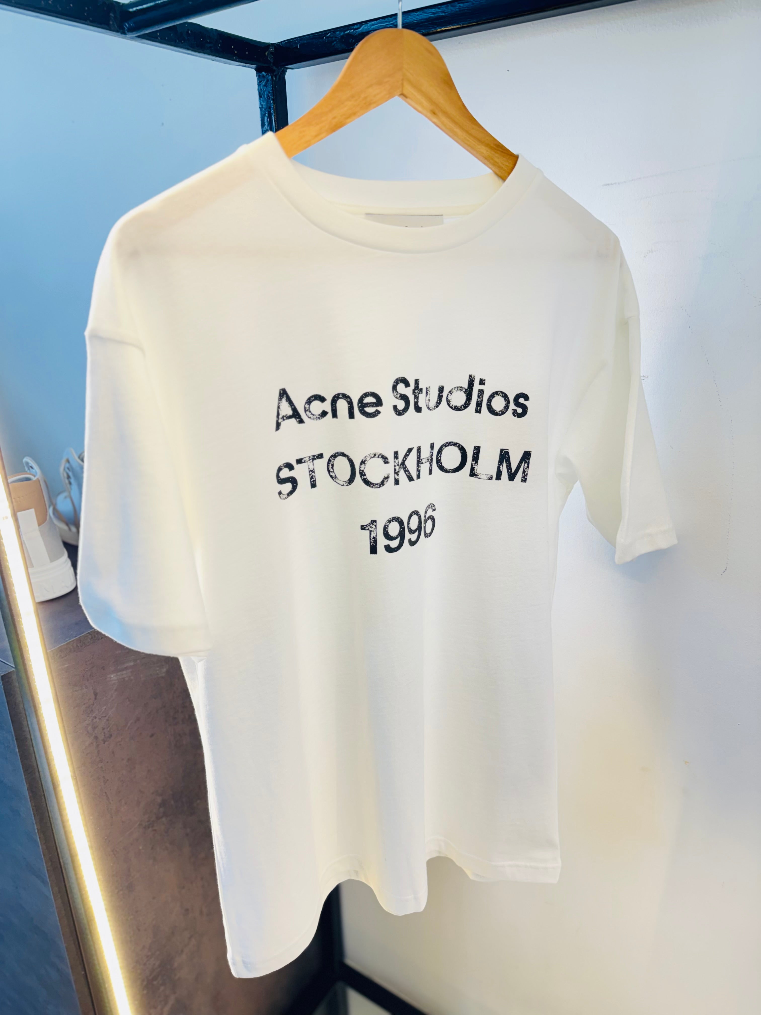 ACNE STUDIOS VINTAGE T-SHIRT "WHITE"