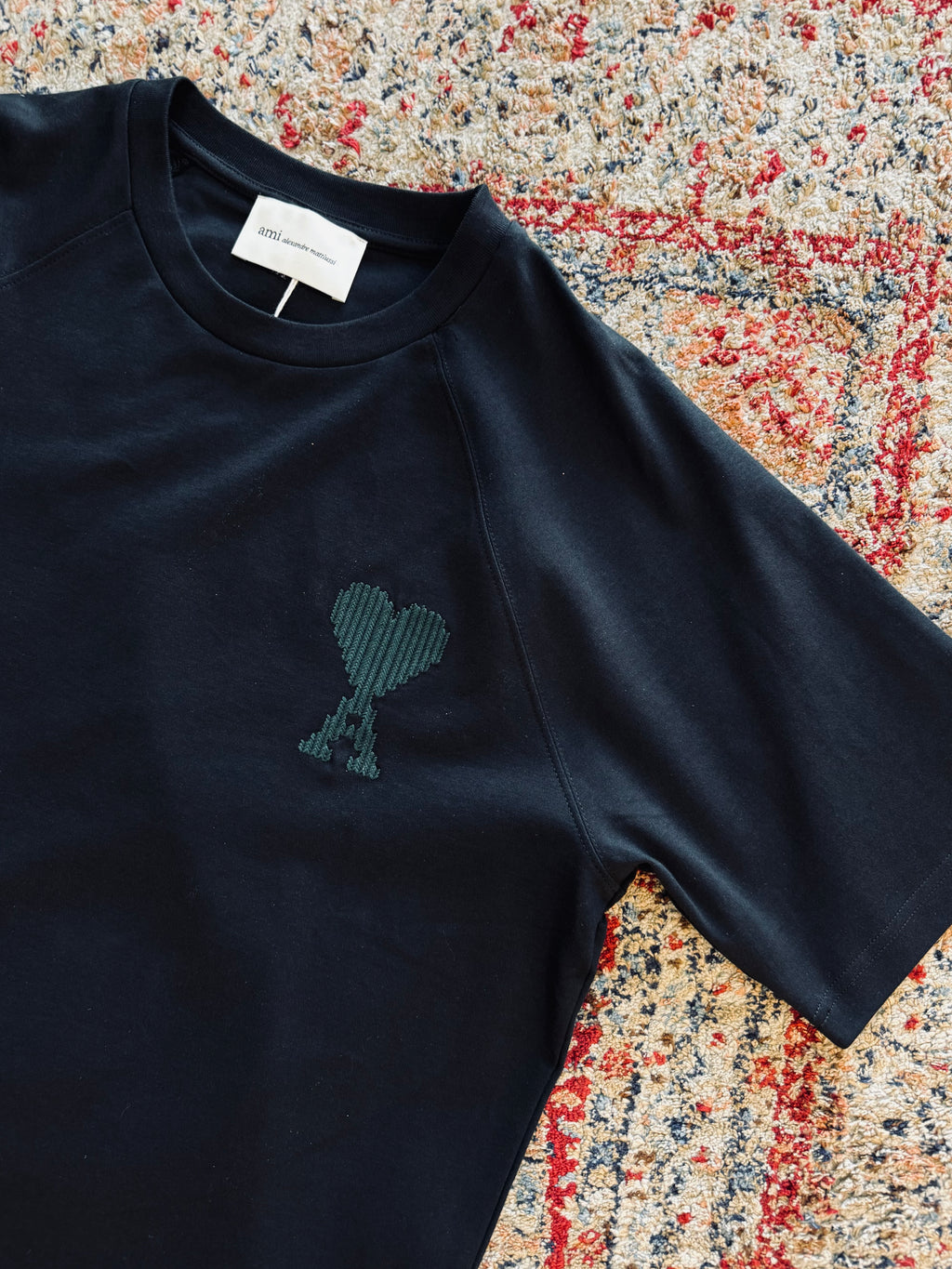 AMI PARIS OVERSIZED T-SHIRT "BLACK"