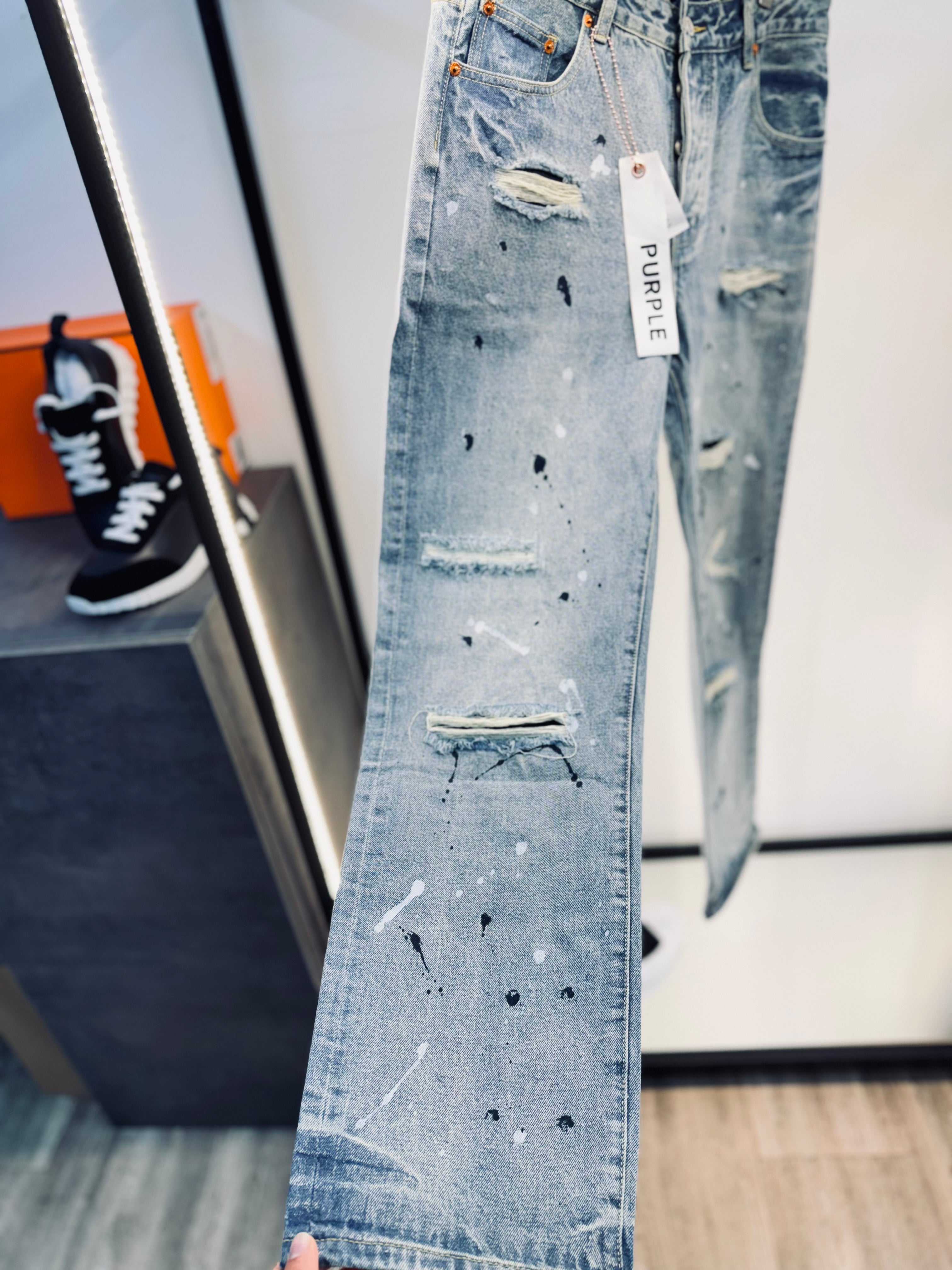 PURPLE BRAND BAGGY JEANS