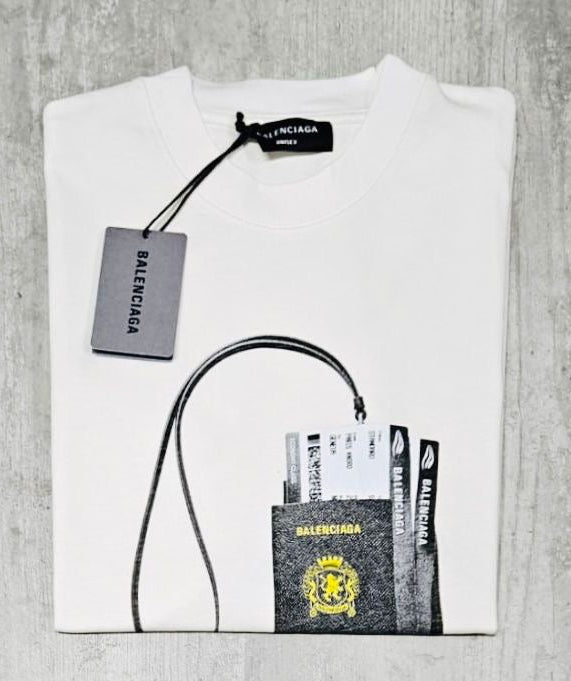 BALENCIAGA AIRPORT T-SHIRT “WHITE”