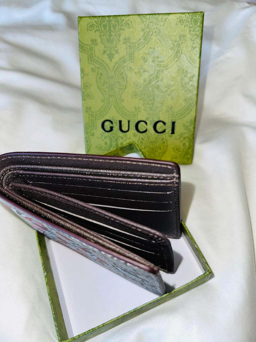 GUCCI SNAKE WALLET "BROWN"