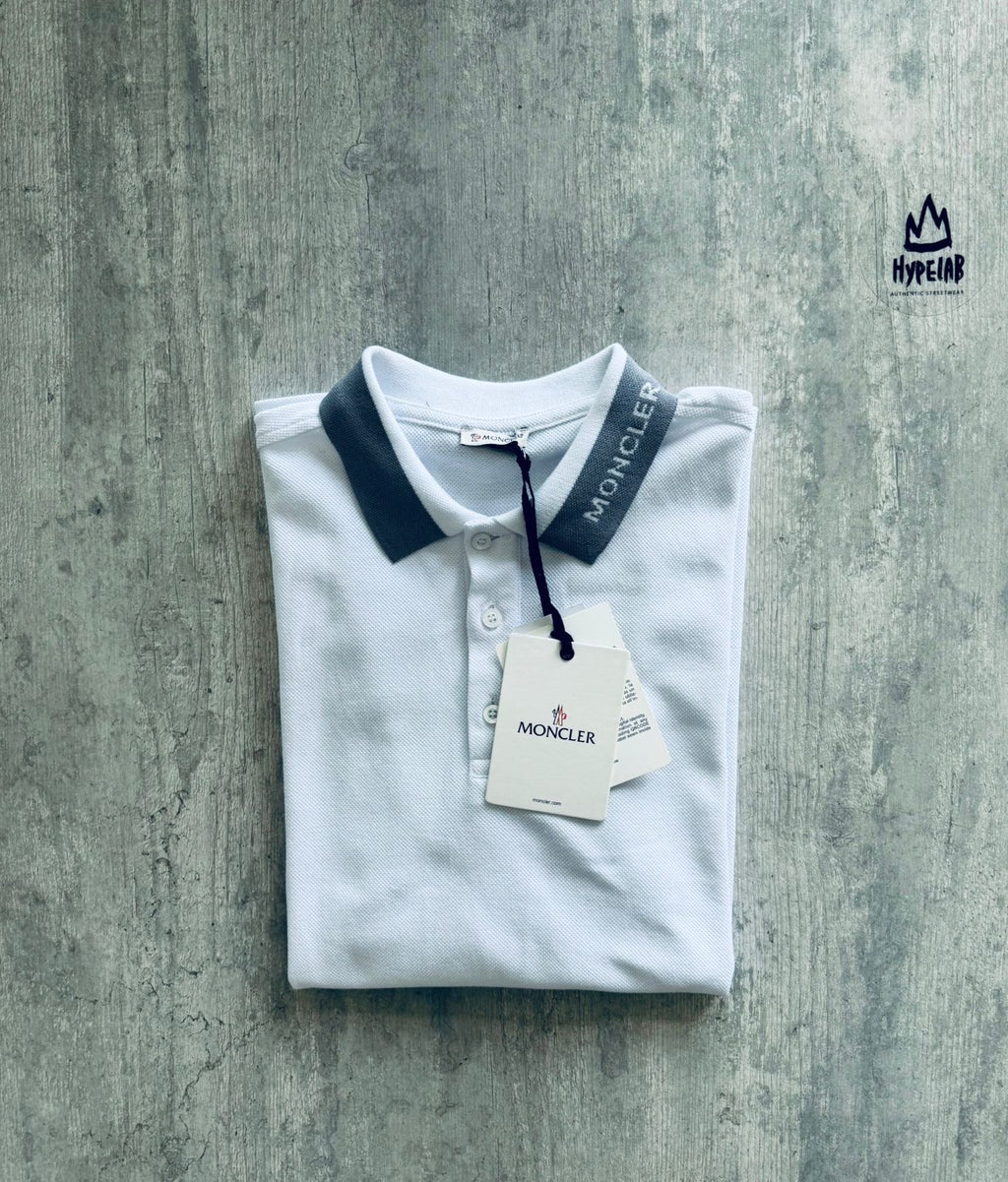MONCLER GOLF T-SHIRT “WHITE”