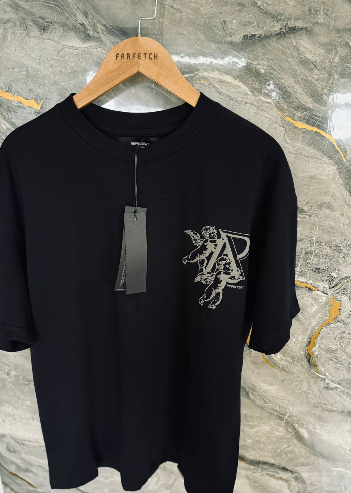 REPRESENT ANGEL OF THE CLUB T-SHIRT “BLACK”