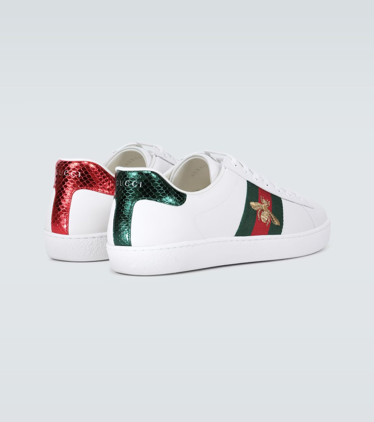GUCCI ACE LEATHER SNEAKER “WHITE”