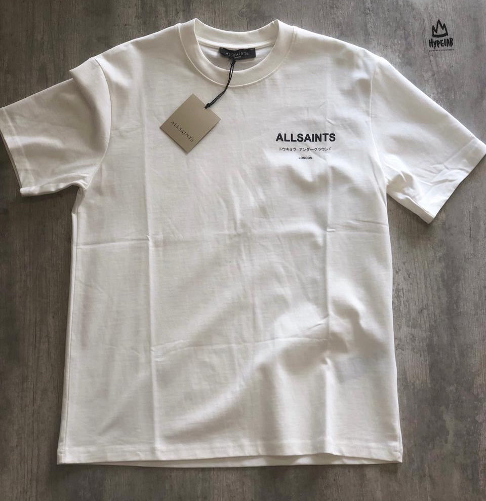 ALL SAINTS LOGO T-SHIRT “WHITE”