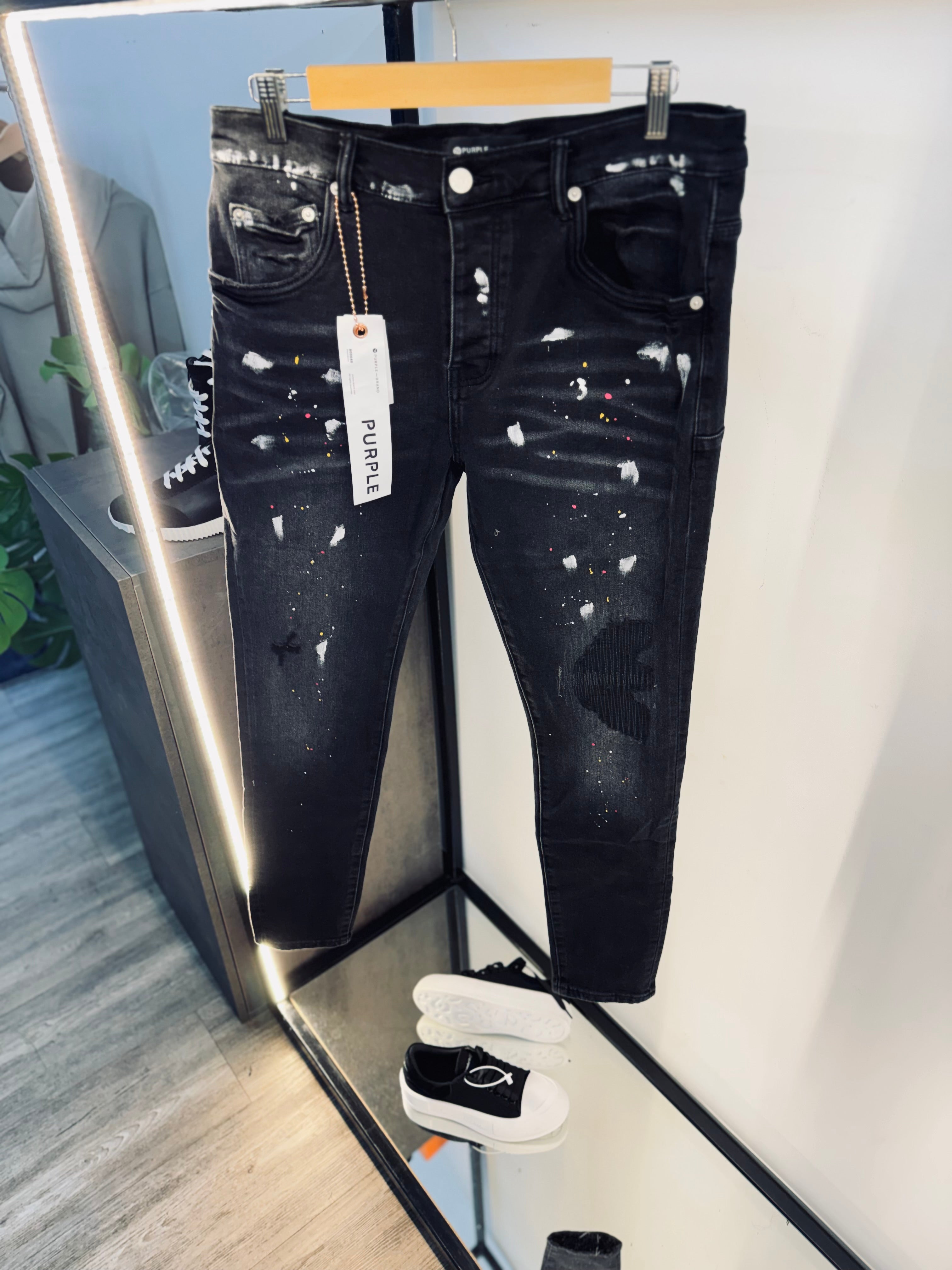 PURPLE BRAND PIANT JEANS “BLACK”