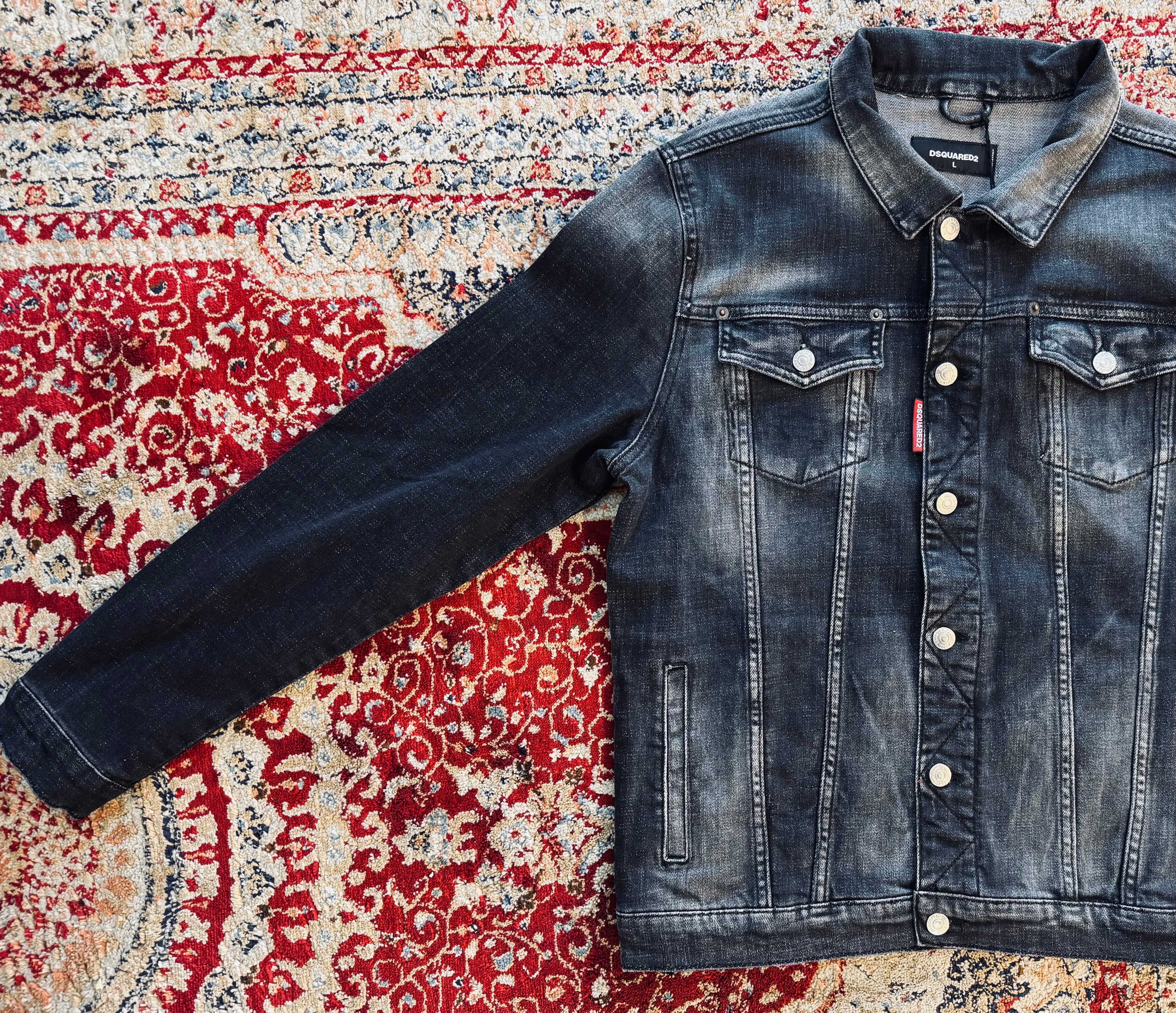 D-SQUARED2 DENIM JACKET “BLACK”