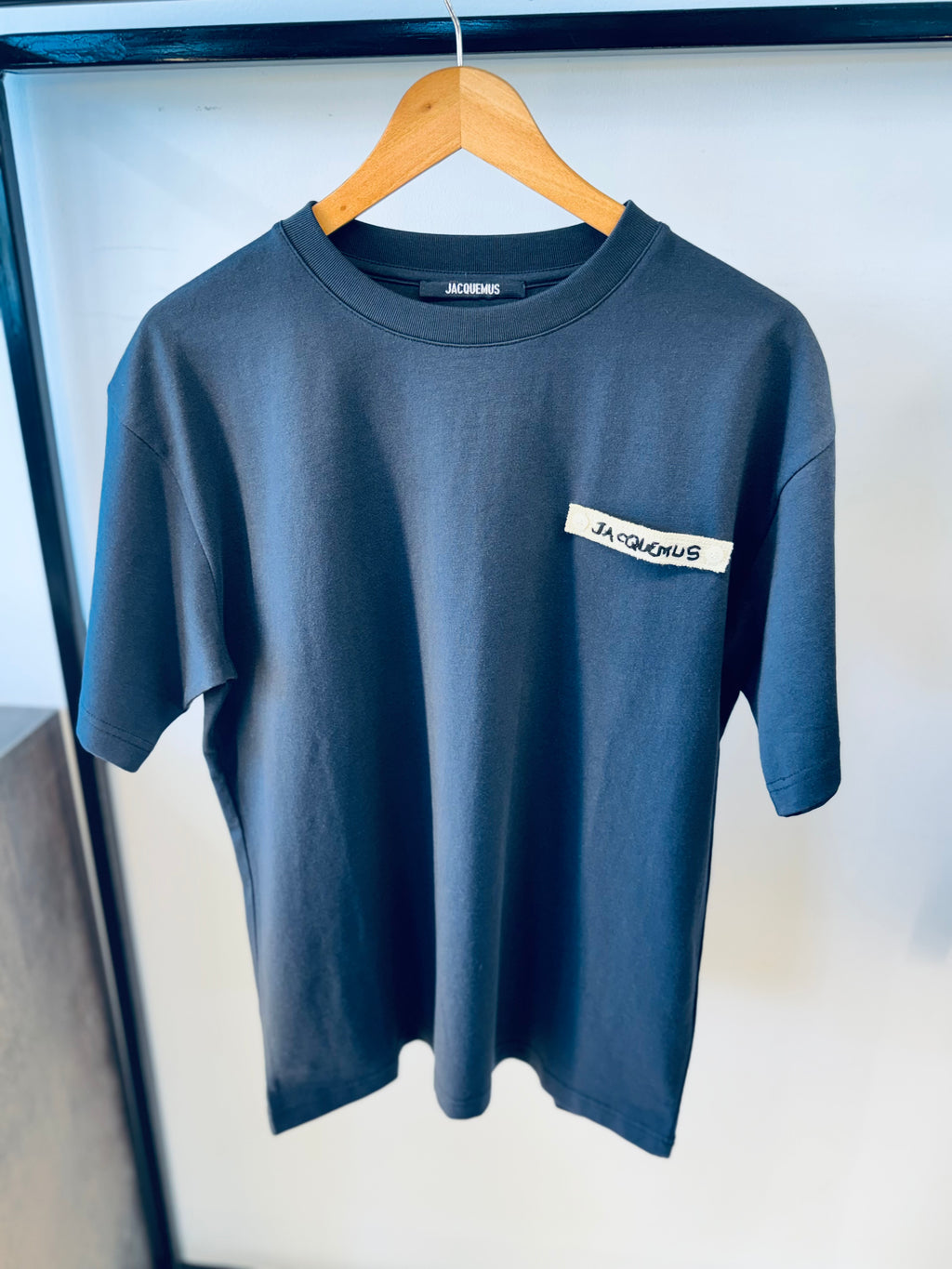 JACQUEMUS THE PLAGE T-SHIRT "NAVY BLUE"