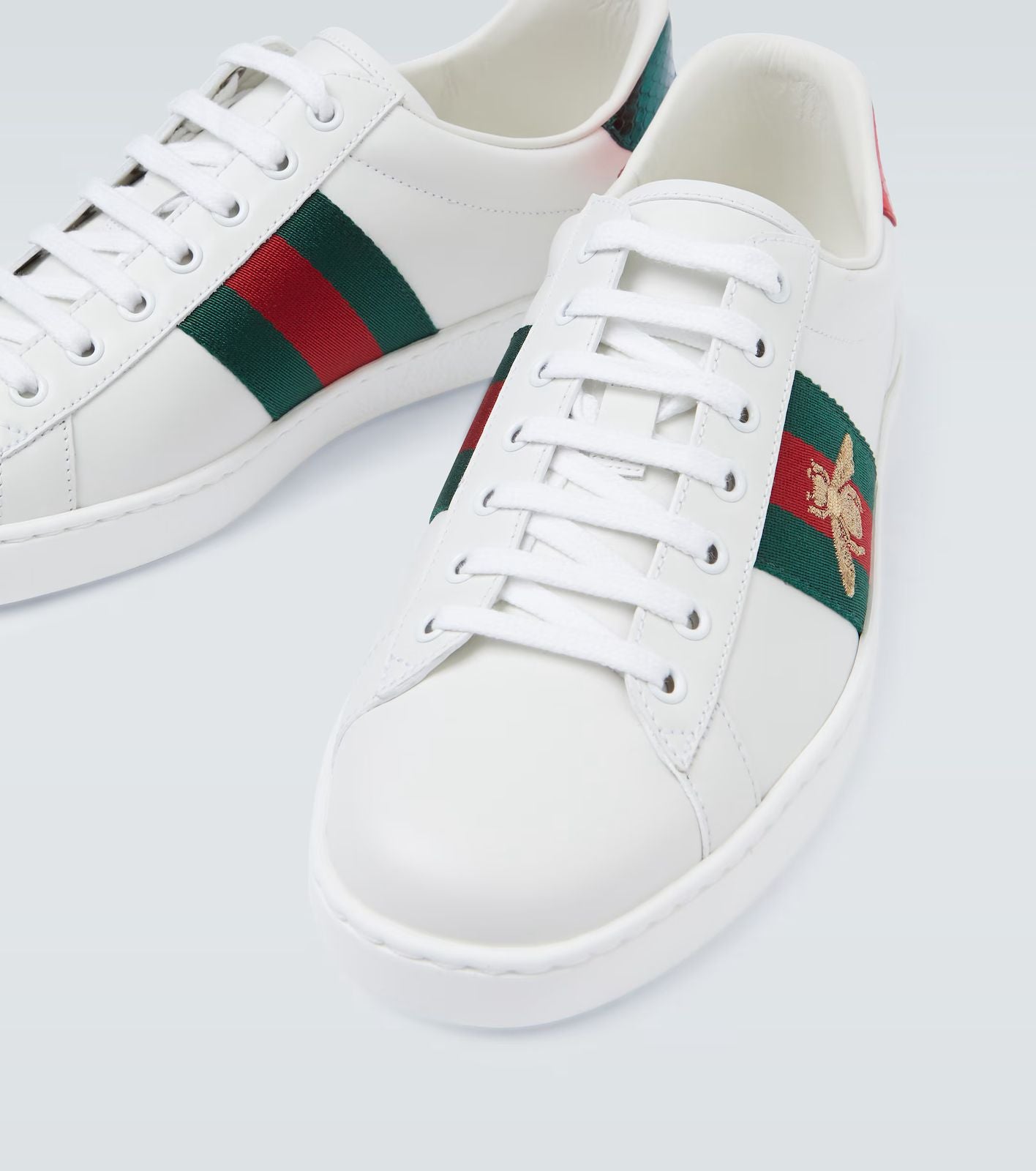 GUCCI ACE LEATHER SNEAKER “WHITE”
