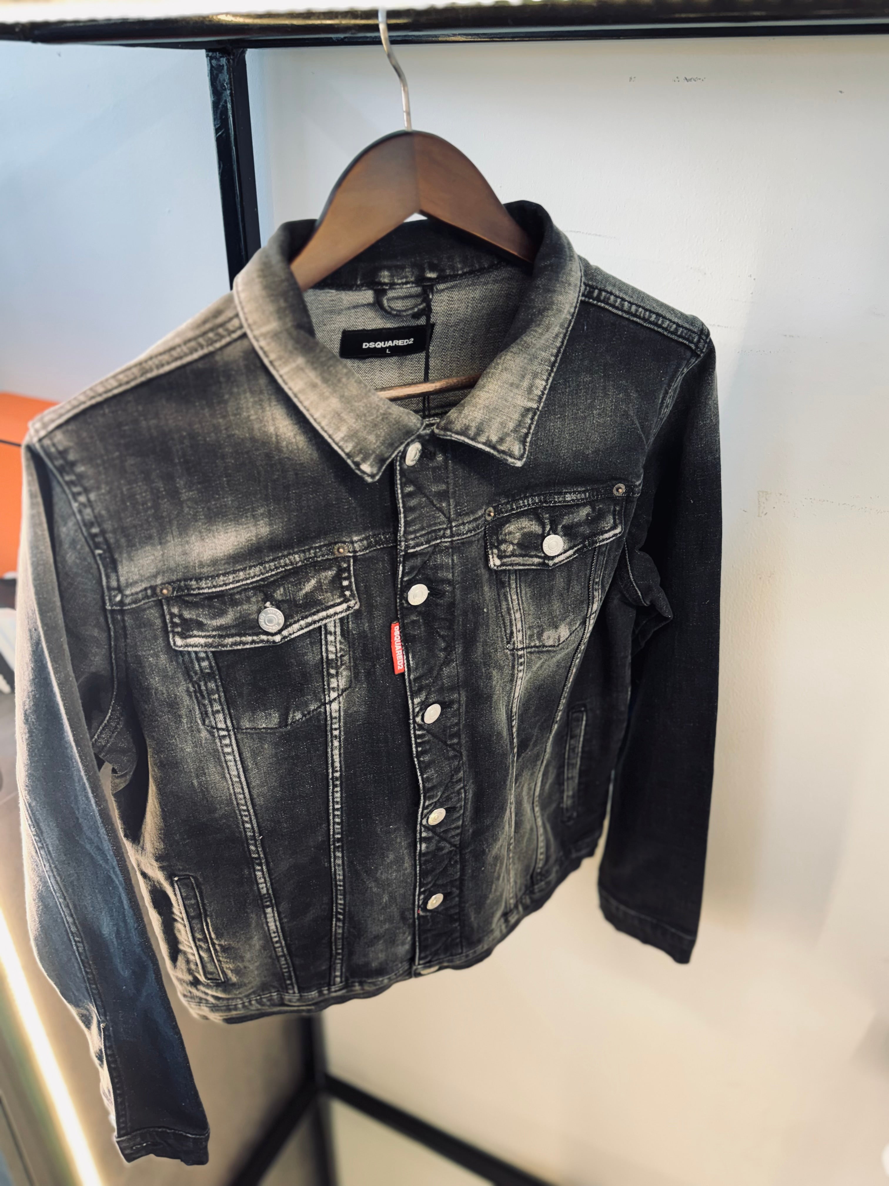 D-SQUARED2 DENIM JACKET “BLACK”
