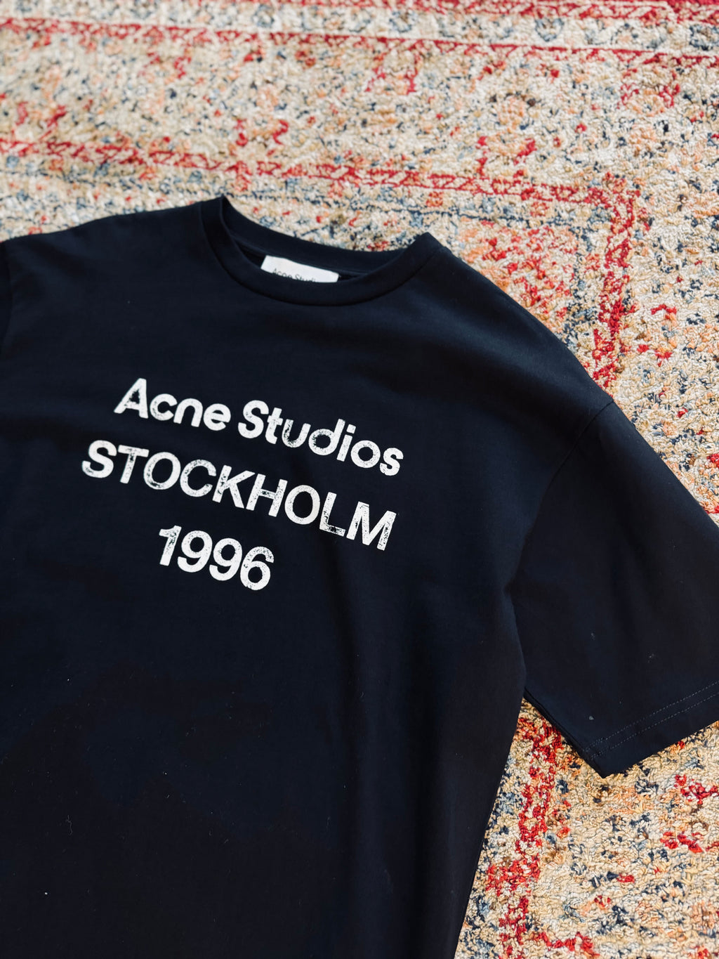 ACNE STUDIOS VINTAGE T-SHIRT "BLACK"