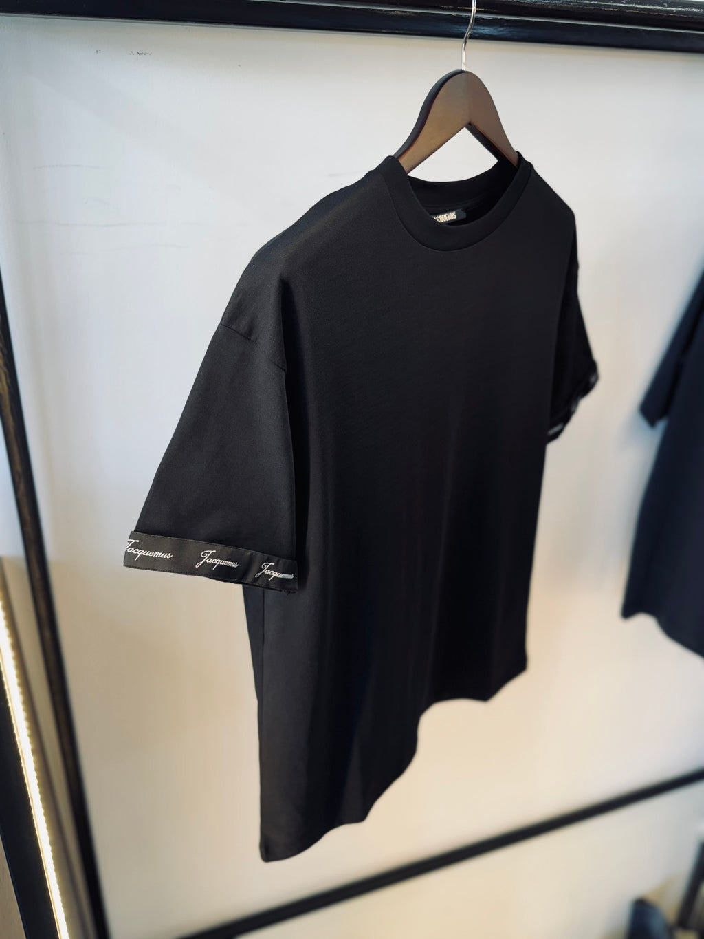 JACQUEMUS SLEEVE T-SHIRT "BLACK"