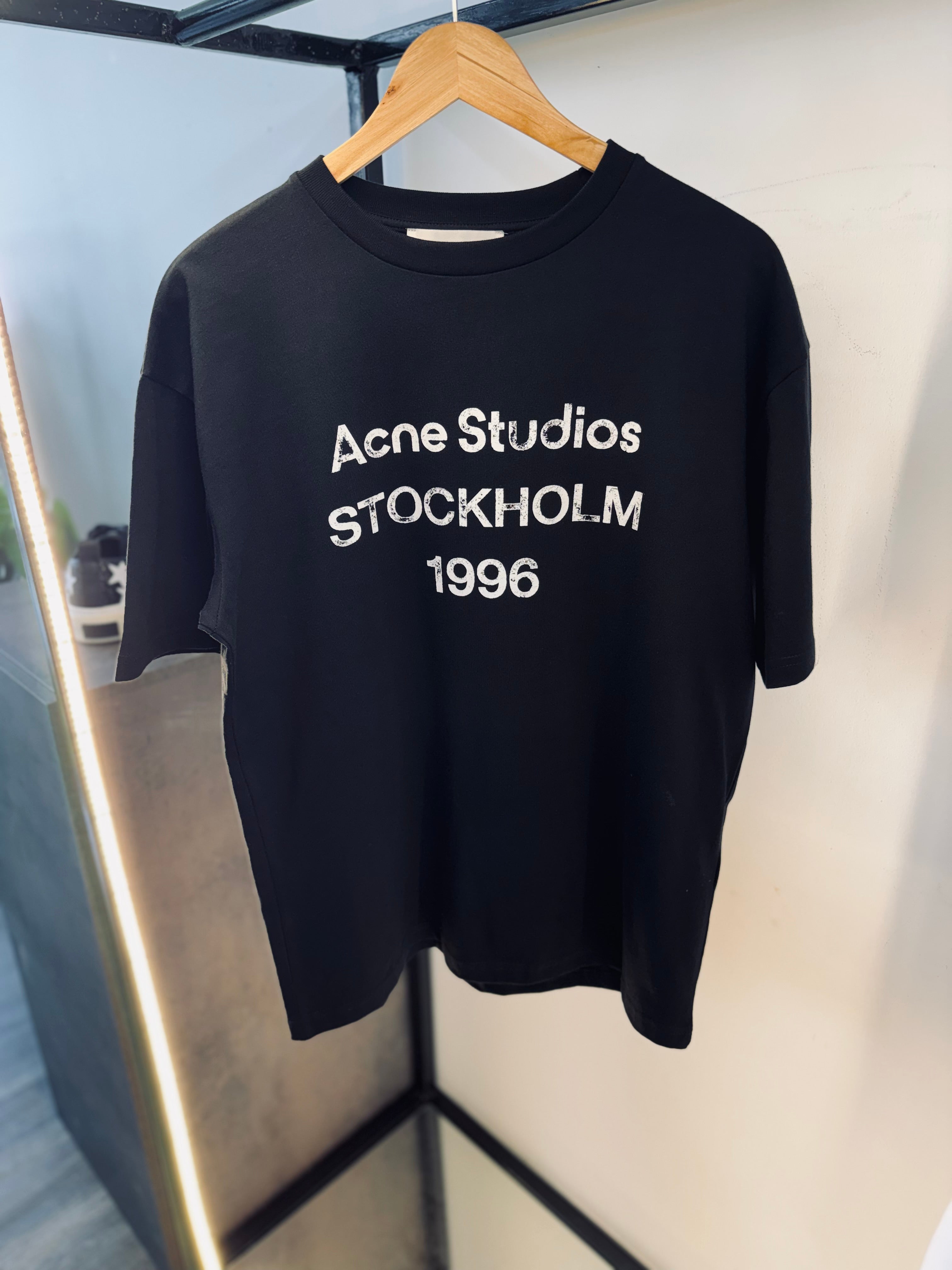 ACNE STUDIOS VINTAGE T-SHIRT "BLACK"