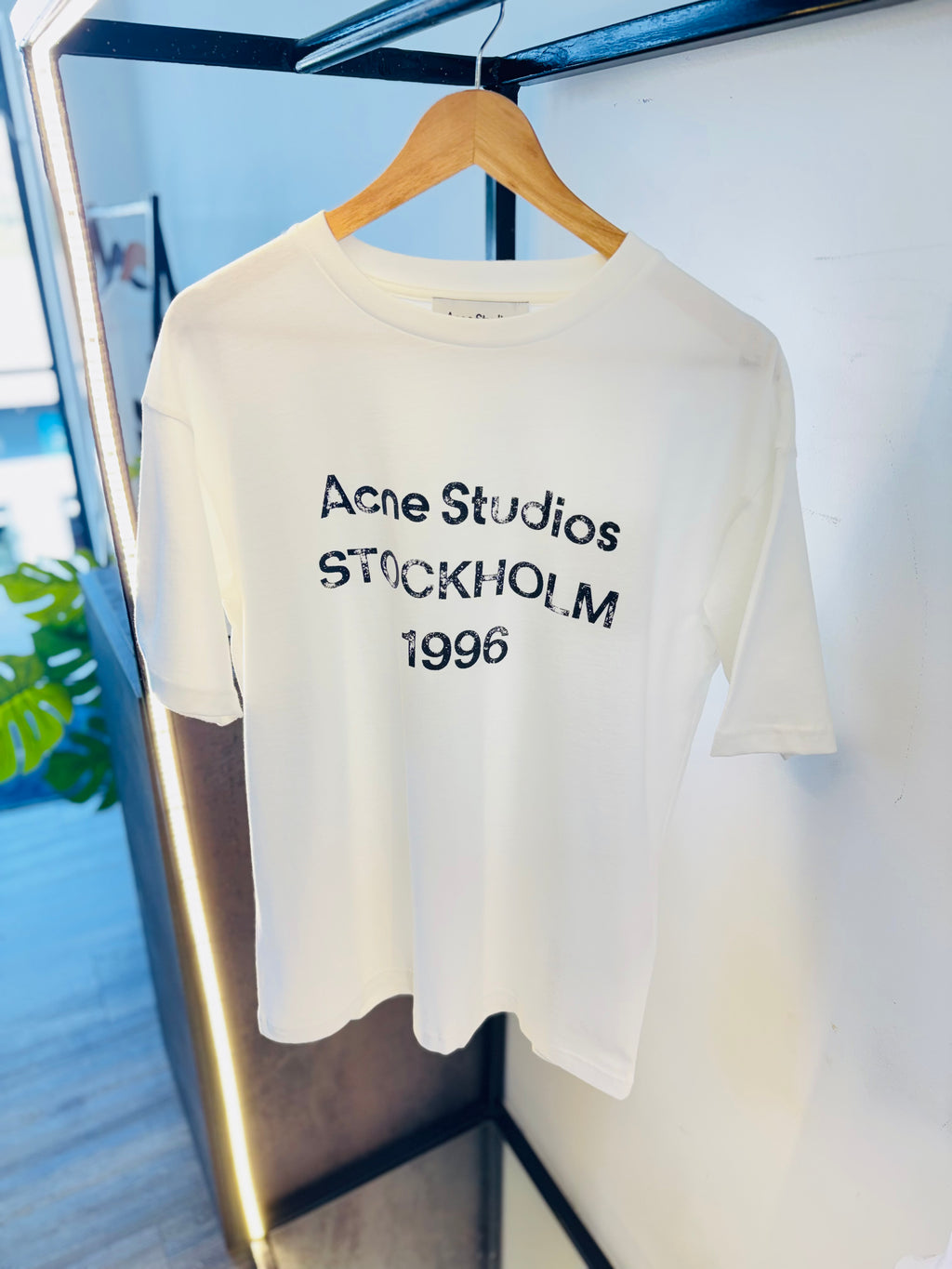 ACNE STUDIOS VINTAGE T-SHIRT "WHITE"