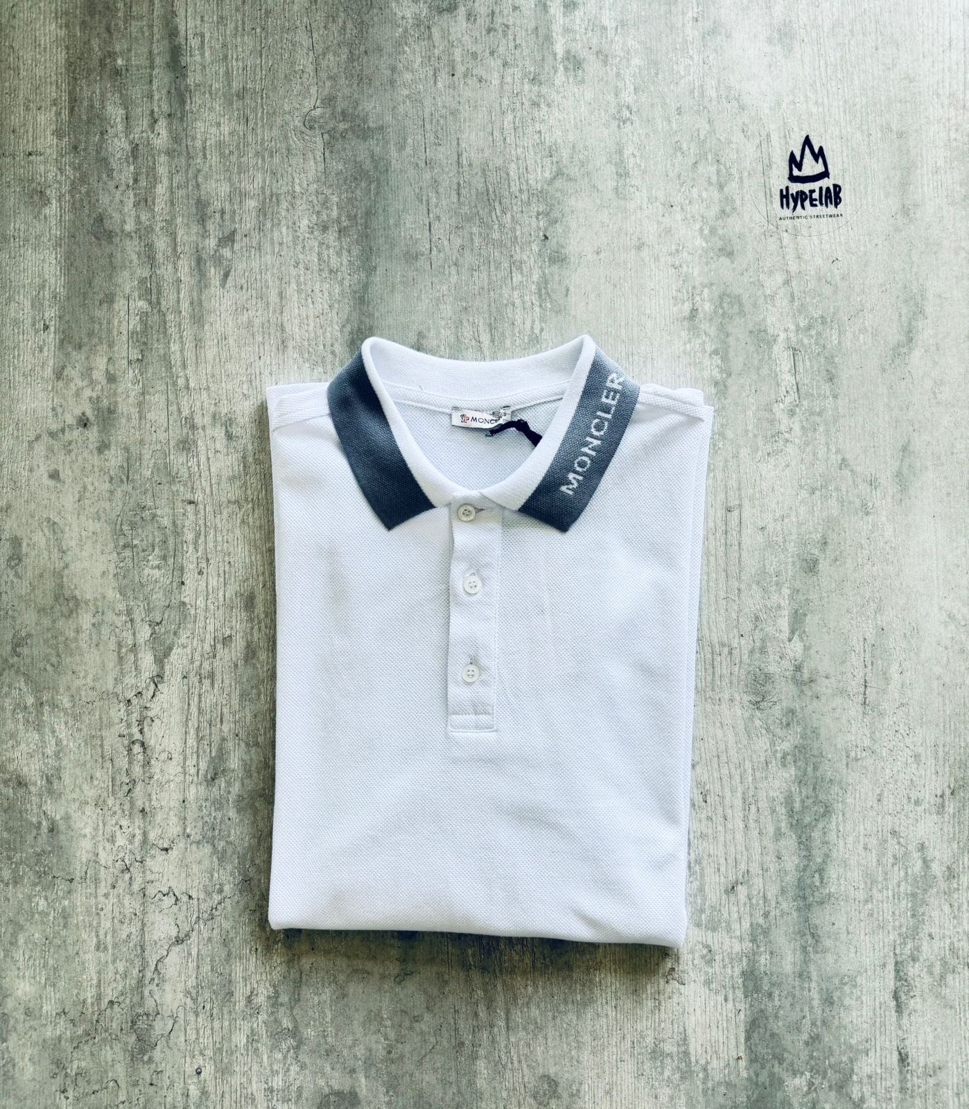 MONCLER GOLF T-SHIRT “WHITE”