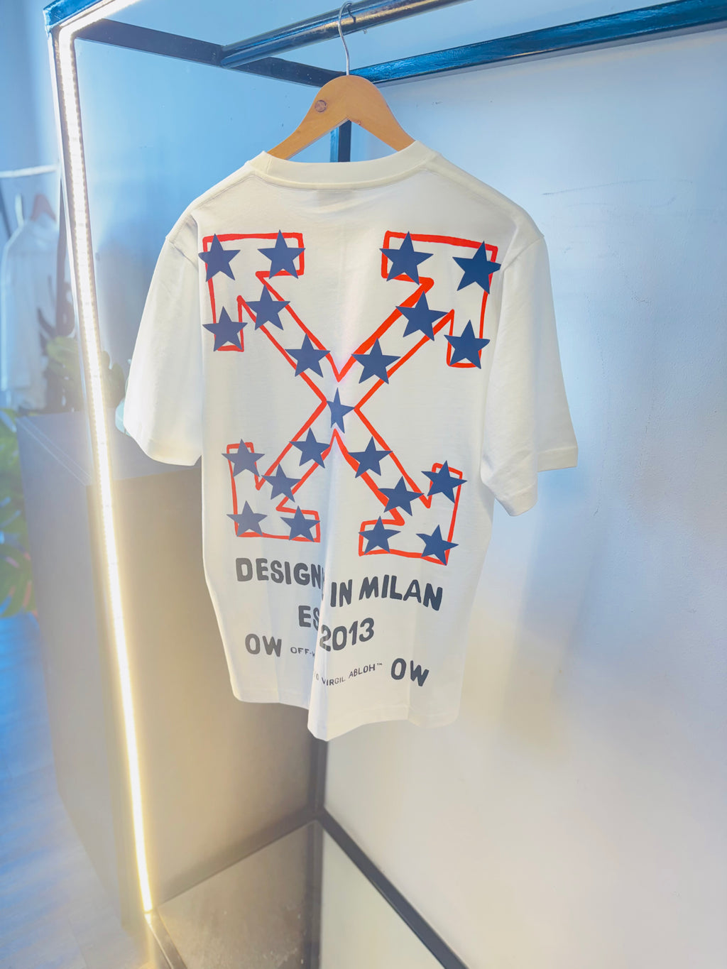 OFF-WHITE MILAN SUMMER  T-SHIRT "WHITE"