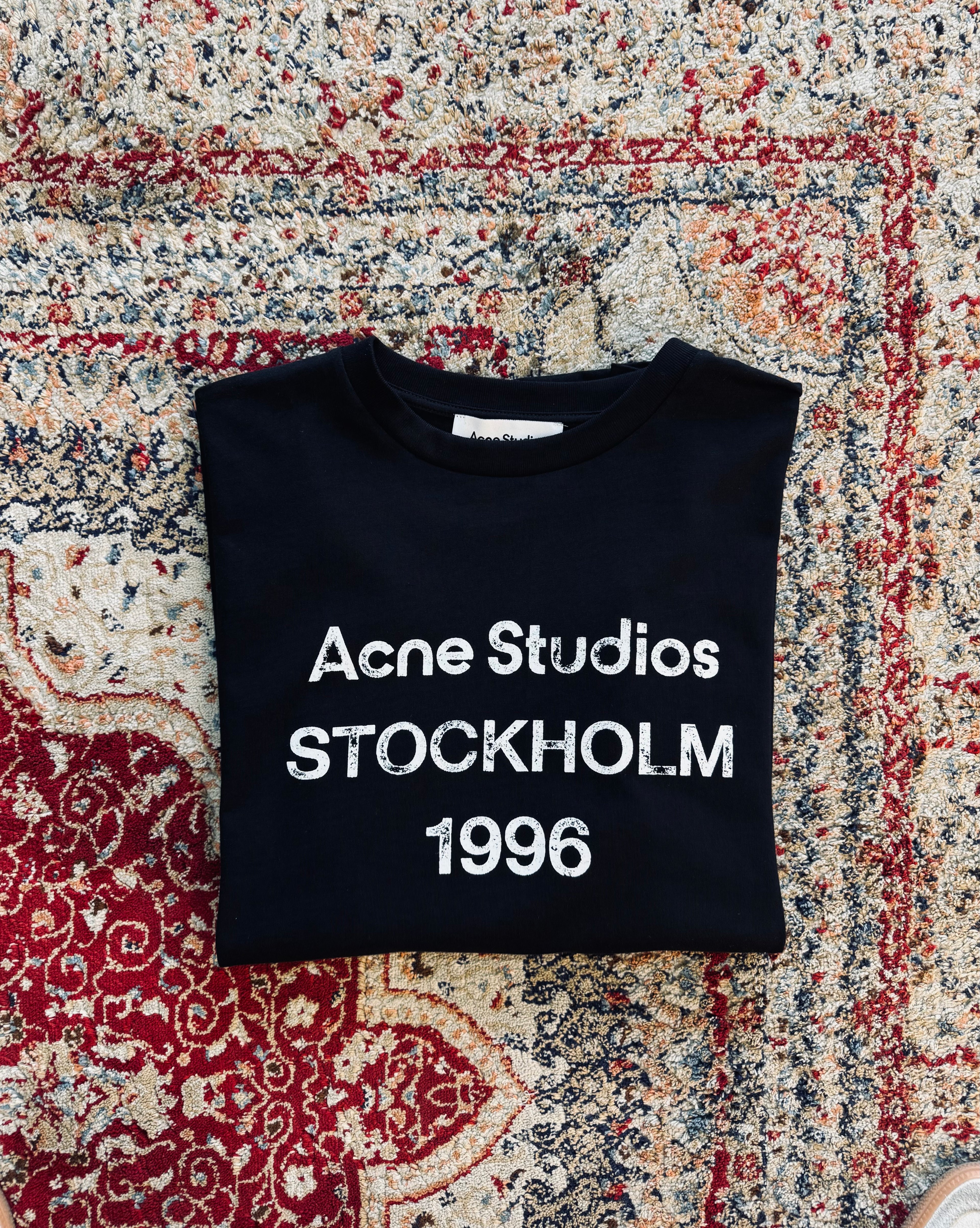 ACNE STUDIOS VINTAGE T-SHIRT "BLACK"