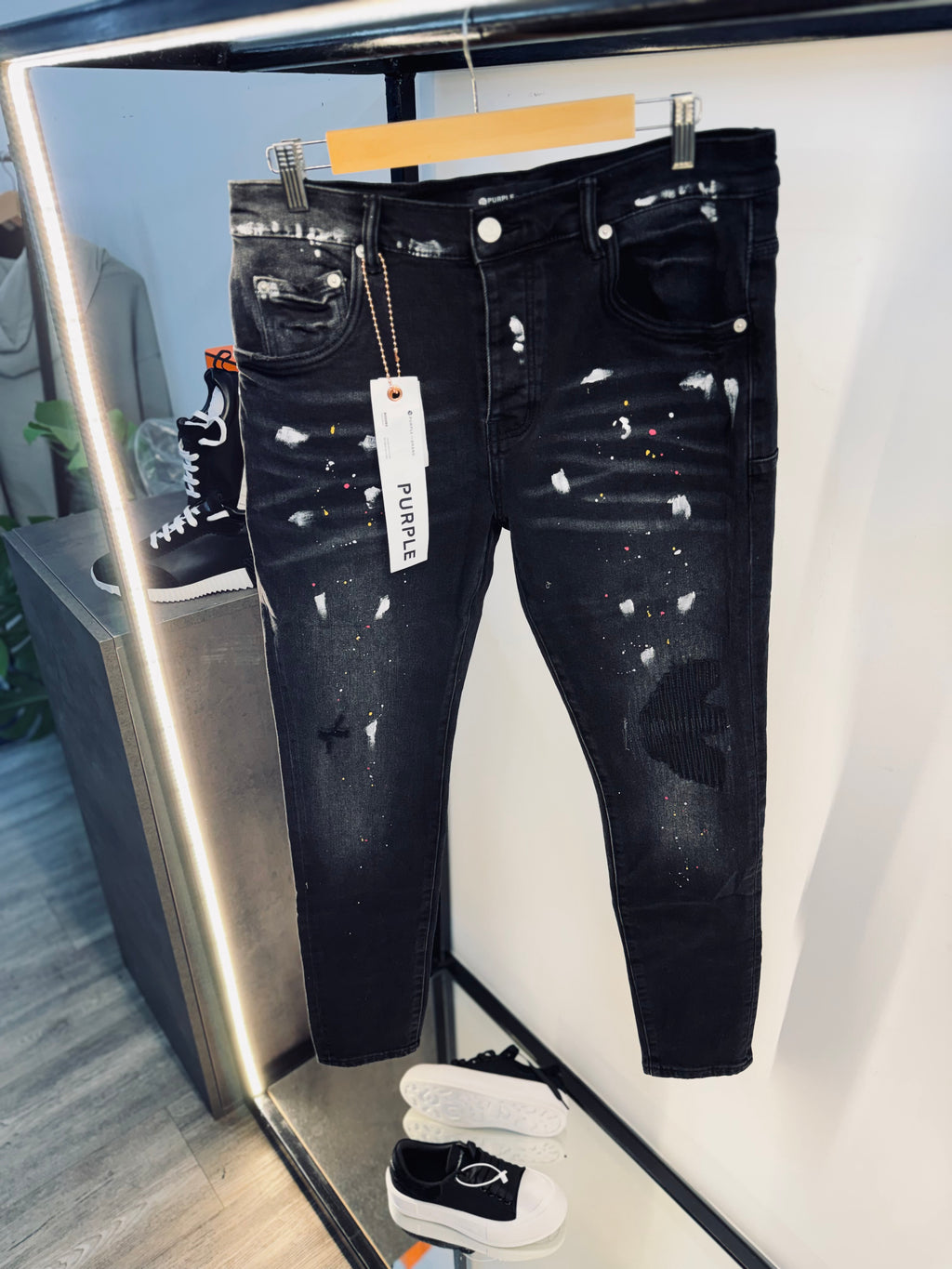 PURPLE BRAND PIANT JEANS “BLACK”