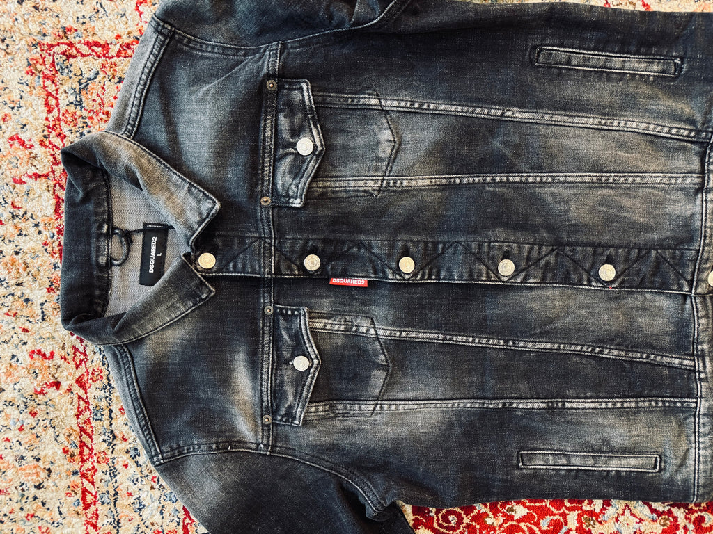 D-SQUARED2 DENIM JACKET “BLACK”
