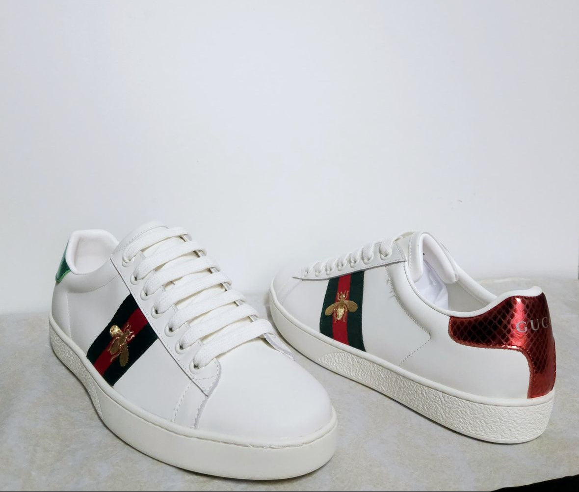 GUCCI ACE LEATHER SNEAKER “WHITE”