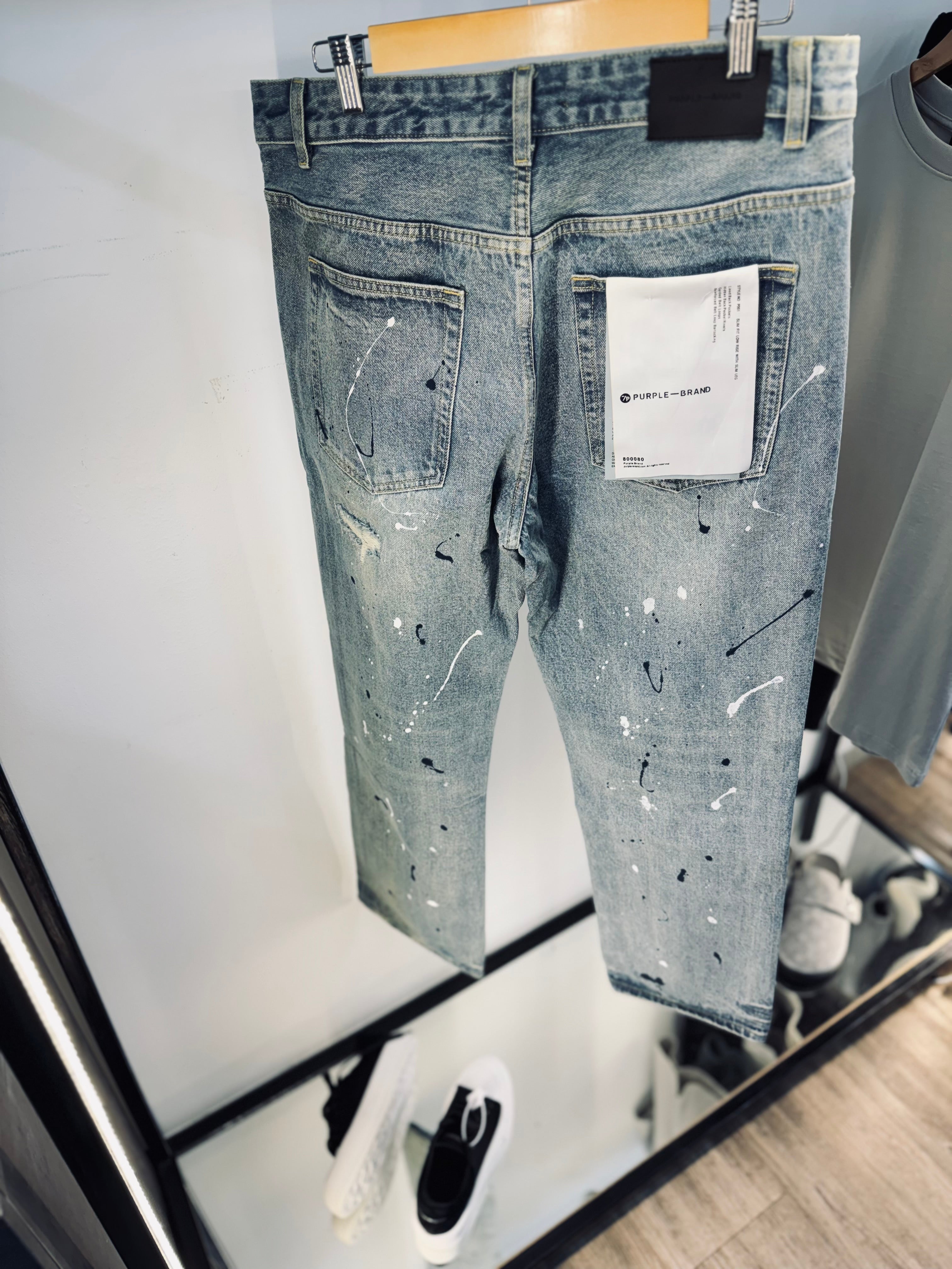 PURPLE BRAND BAGGY JEANS