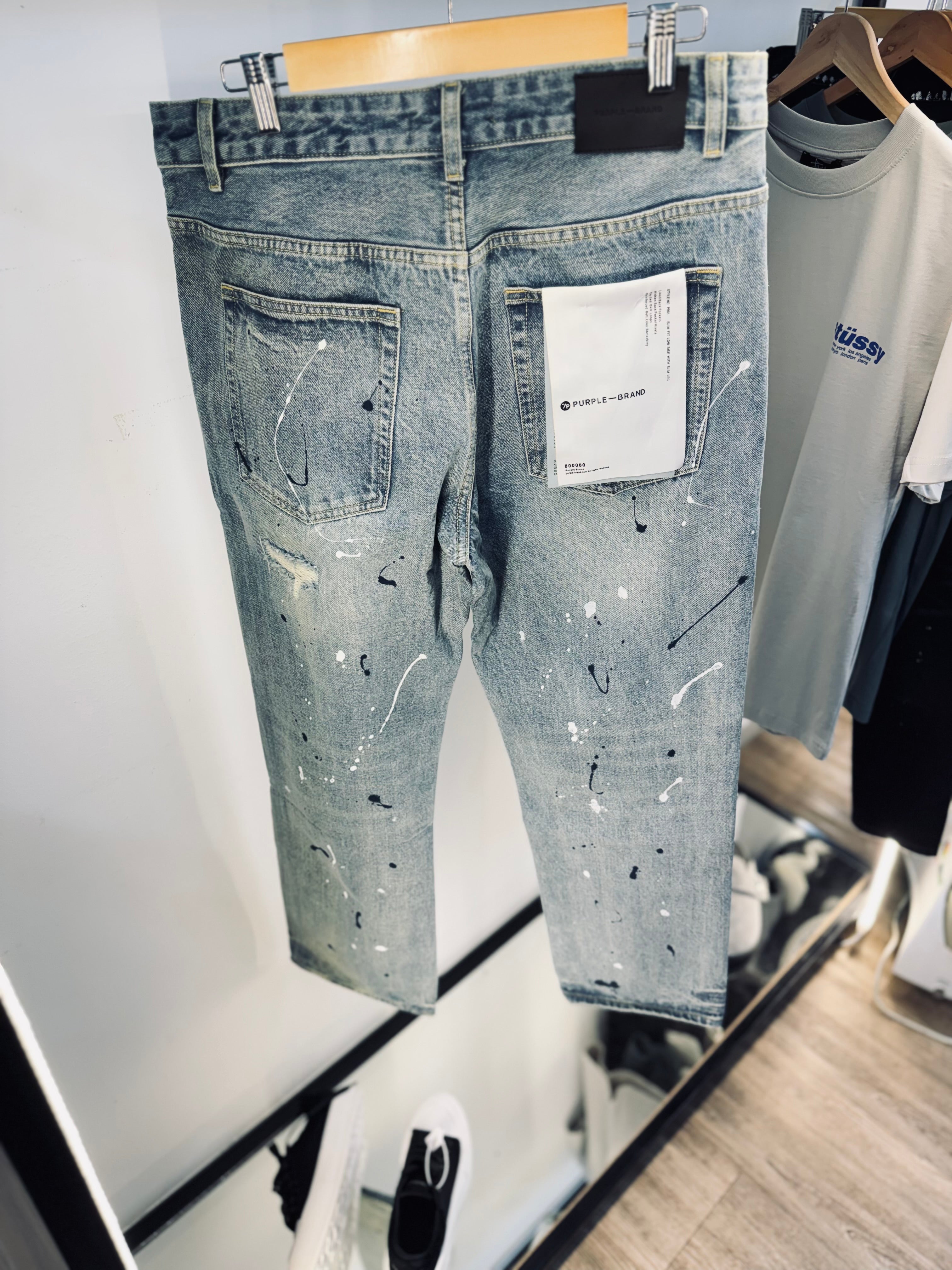 PURPLE BRAND BAGGY JEANS