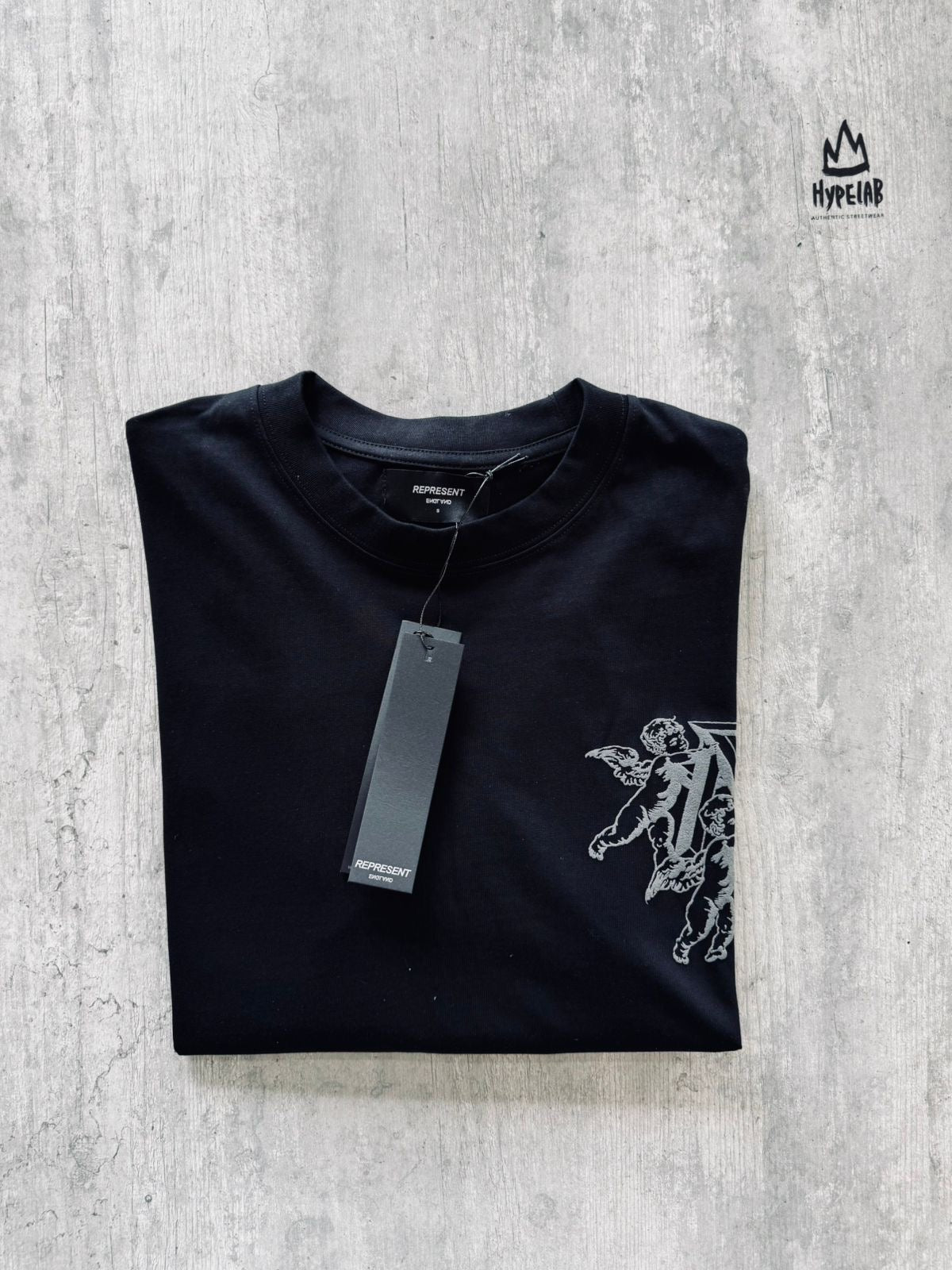 REPRESENT ANGEL OF THE CLUB T-SHIRT “BLACK”