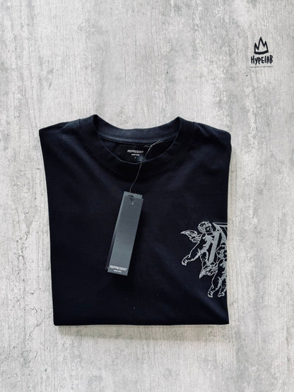 REPRESENT ANGEL OF THE CLUB T-SHIRT “BLACK”