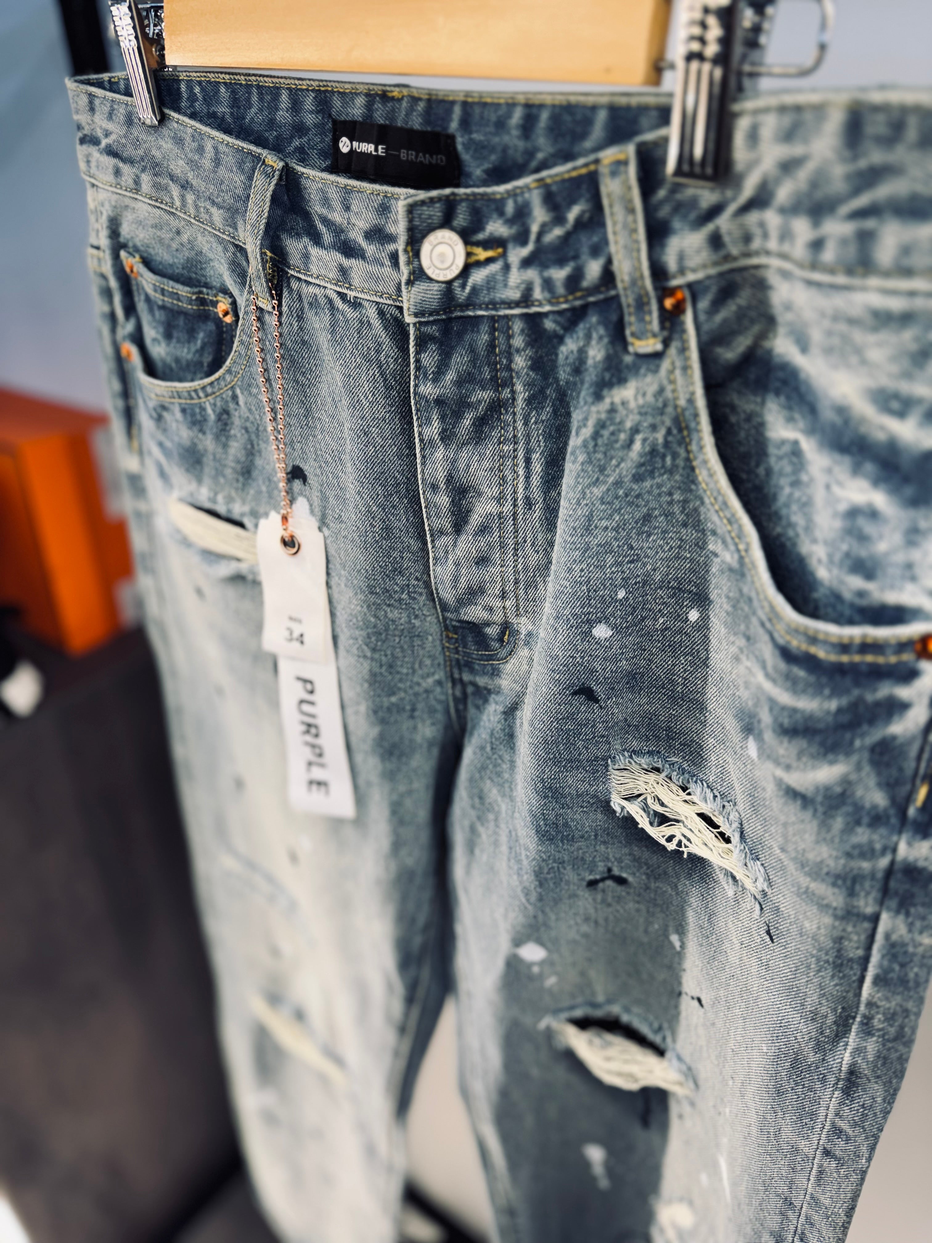 PURPLE BRAND BAGGY JEANS