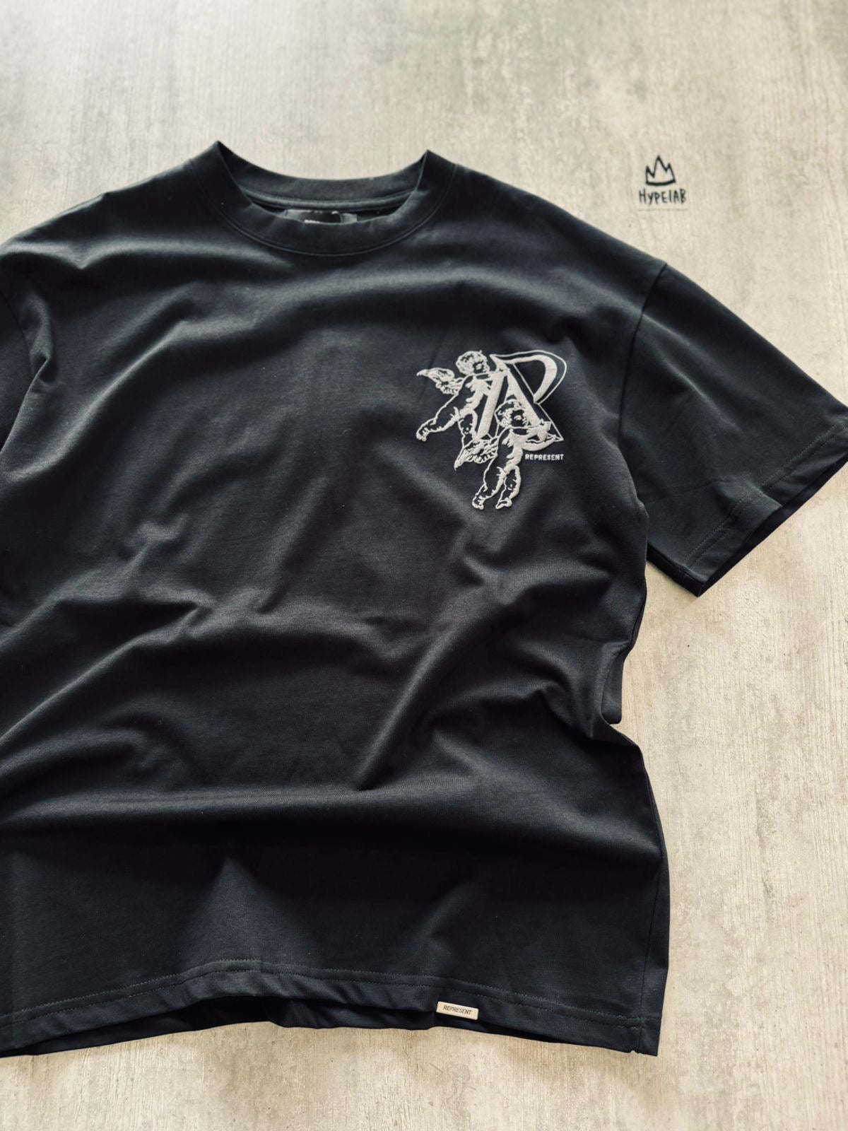 REPRESENT ANGEL OF THE CLUB T-SHIRT “BLACK”