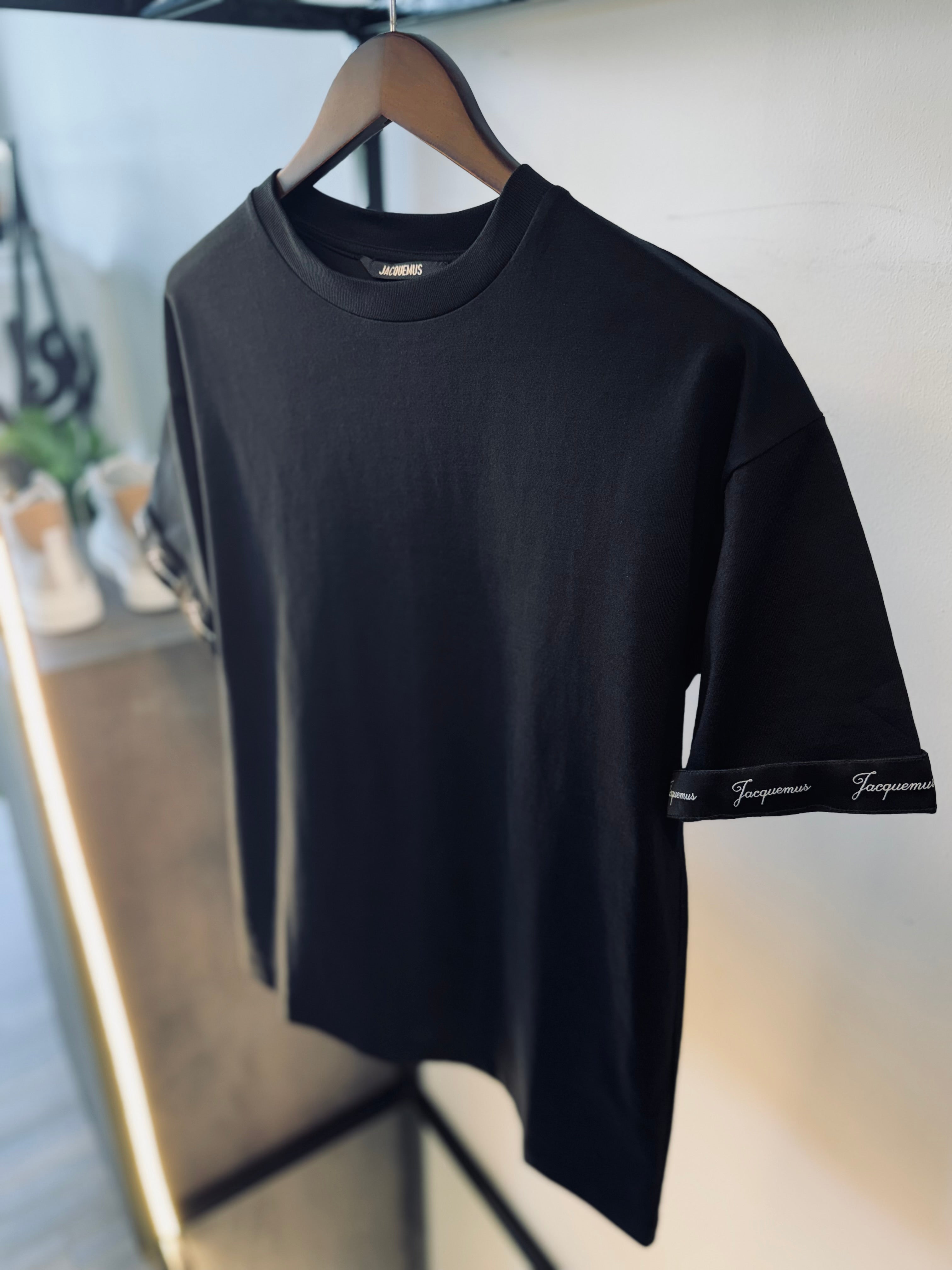 JACQUEMUS SLEEVE T-SHIRT "BLACK"
