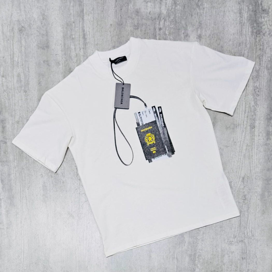 BALENCIAGA AIRPORT T-SHIRT “WHITE”