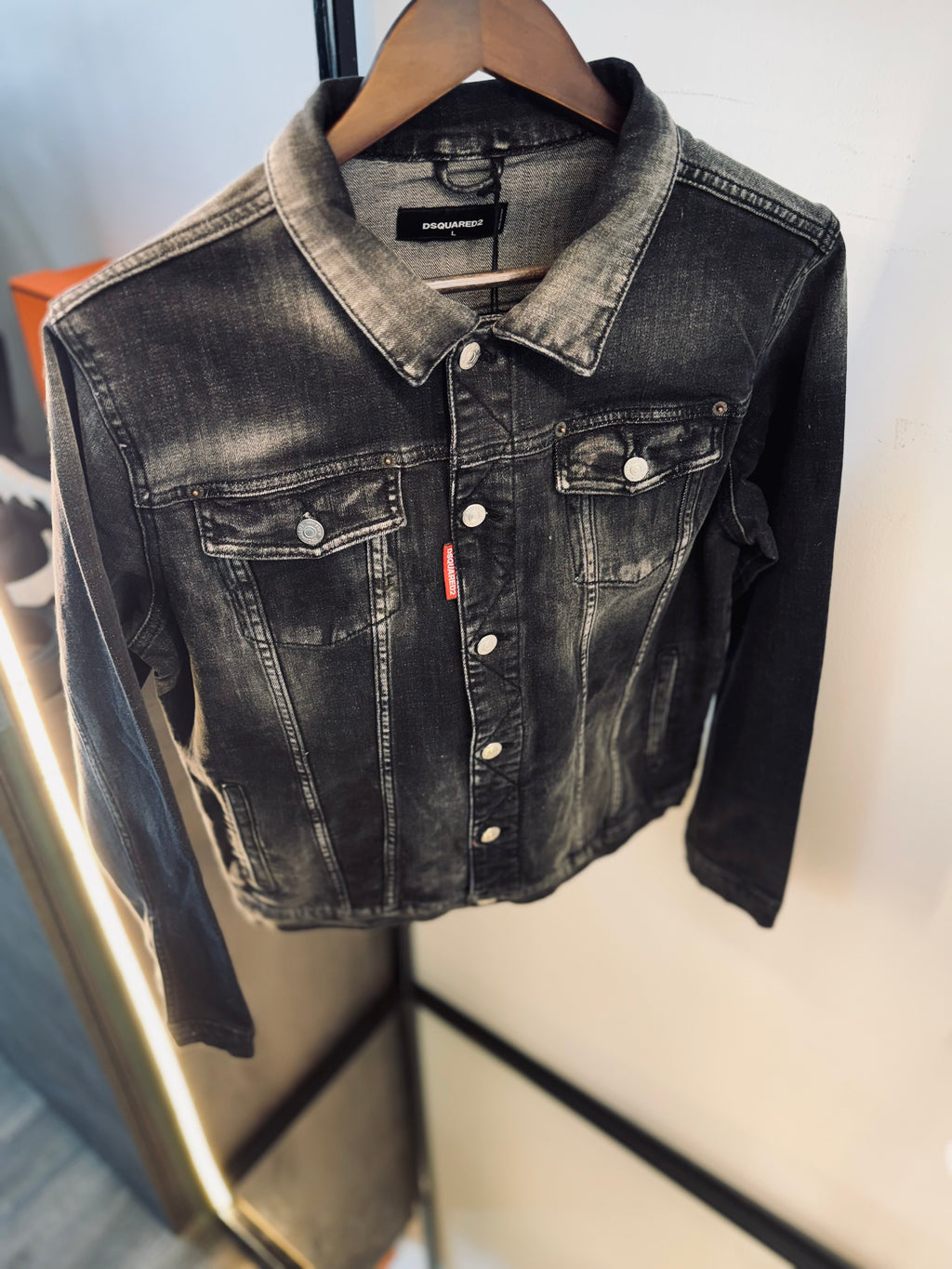 D-SQUARED2 DENIM JACKET “BLACK”